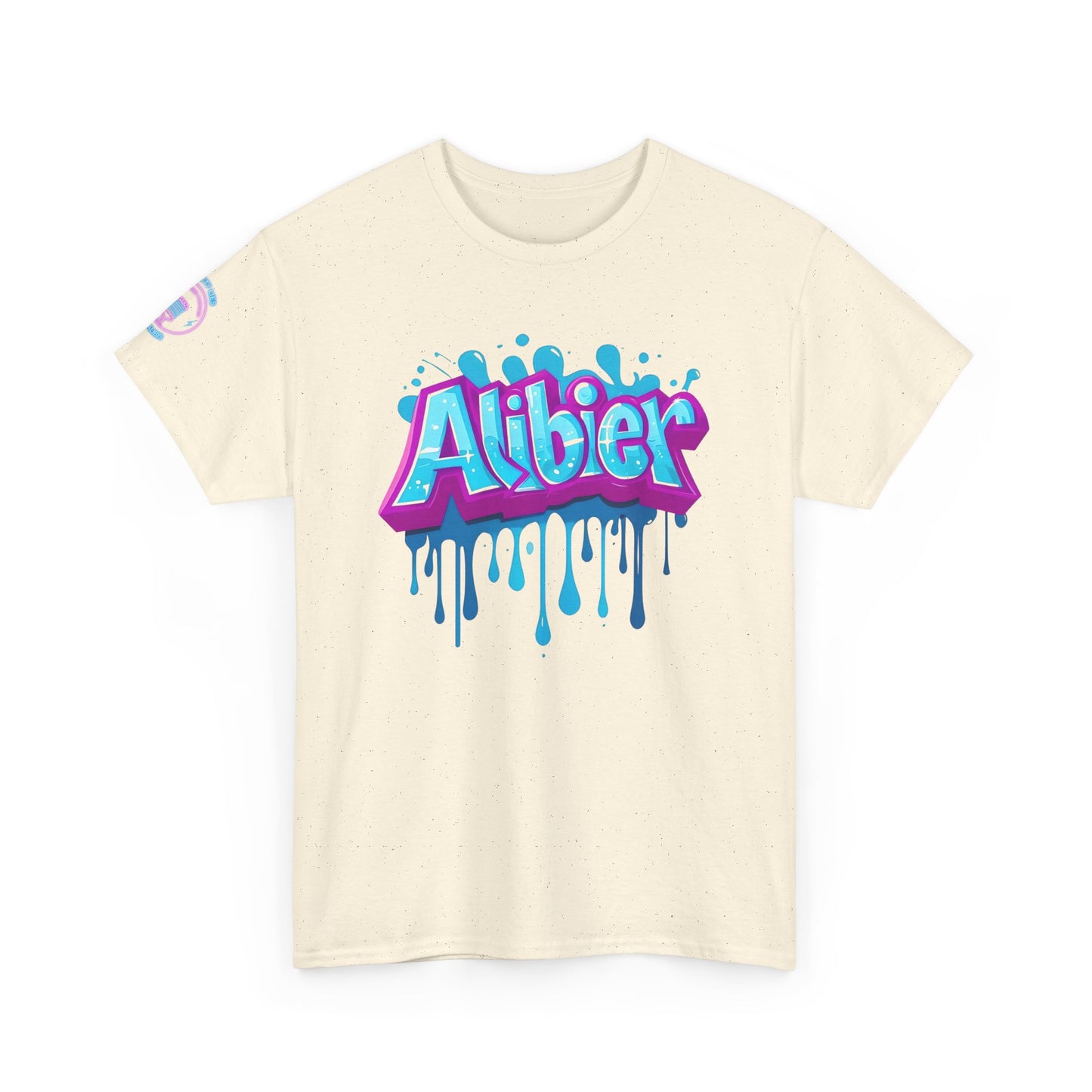 Alibier Graffiti Unisex Heavy Cotton Tee - Urban Style