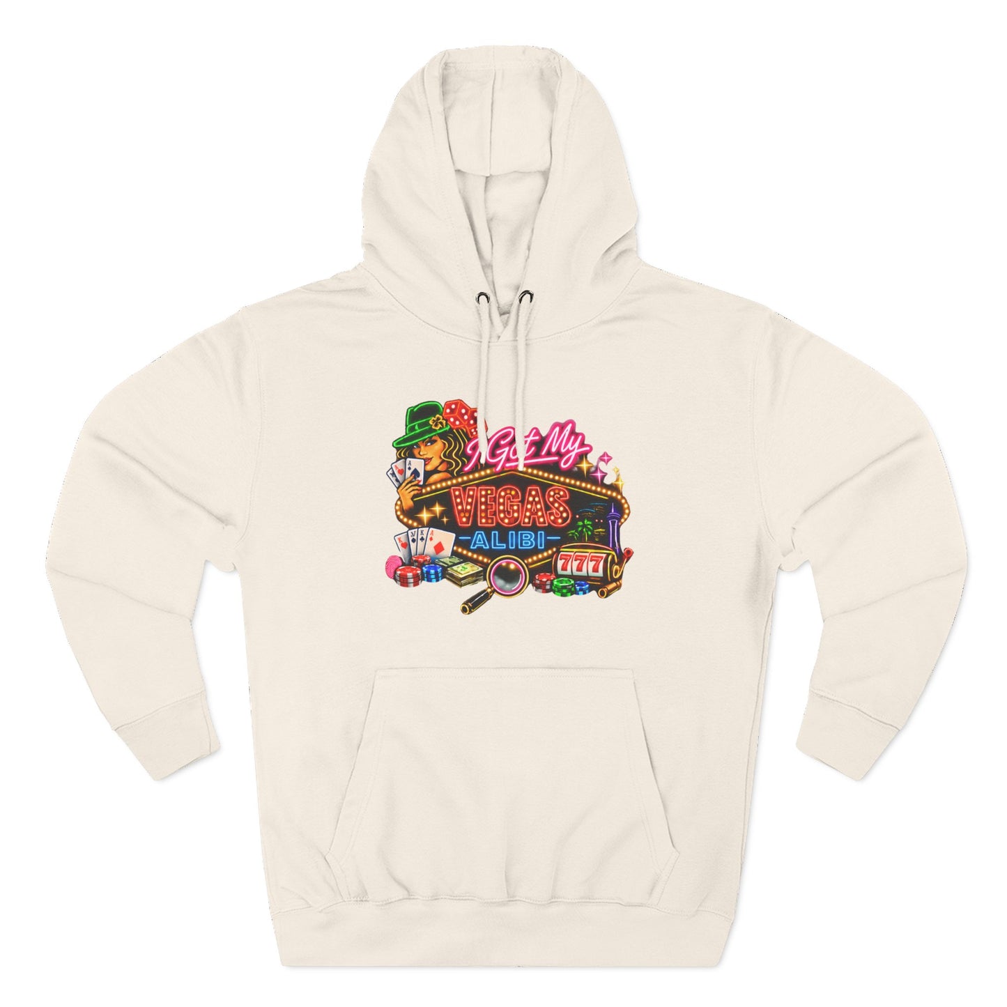Hoodie — 'I Got My Vegas Alibi' (No Logo)