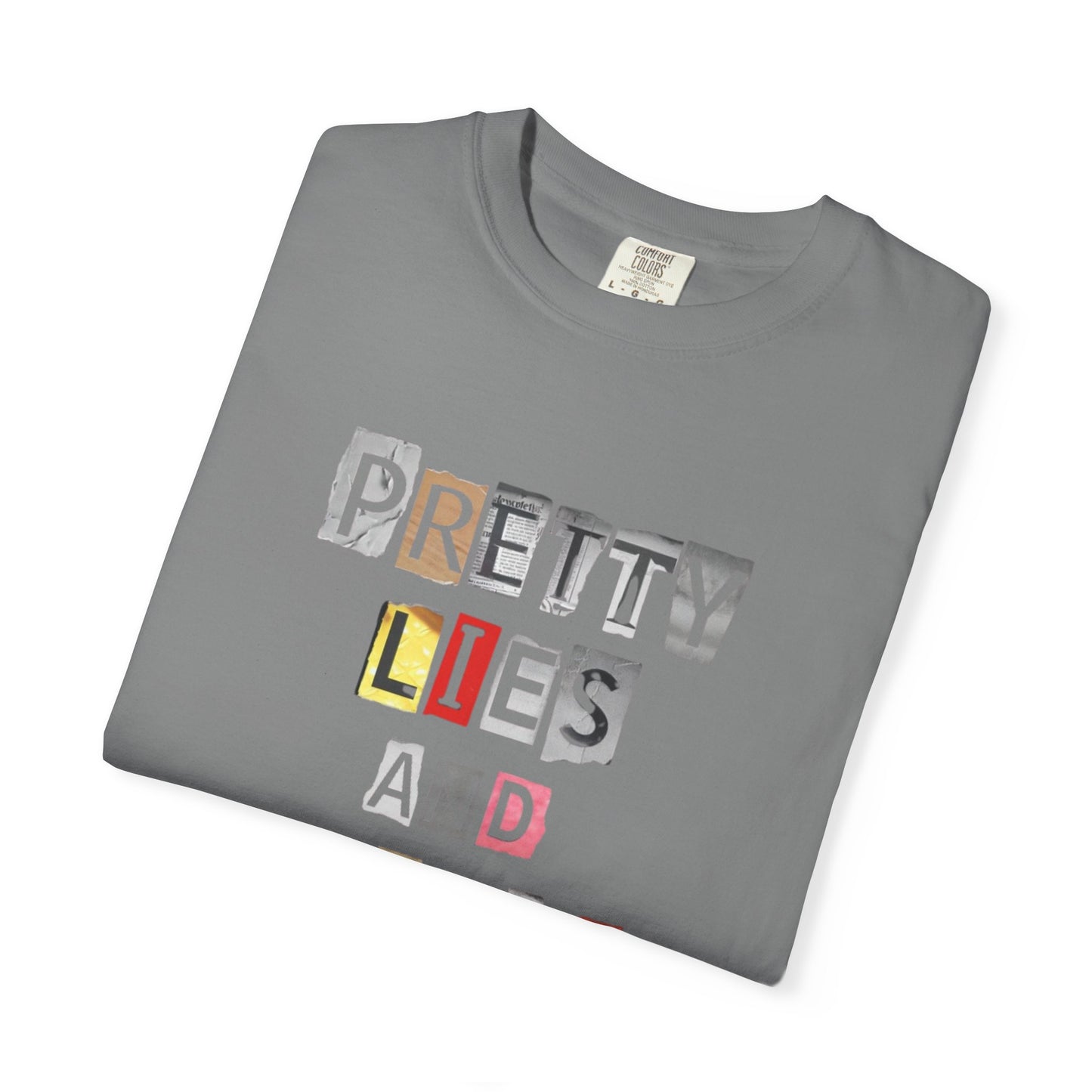 NEW — 'Pretty Lies and Alibis' Ransom Note Graphic Tee