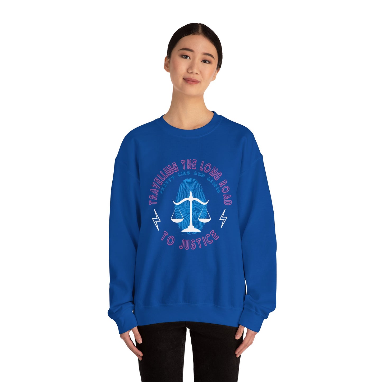 Long Road Unisex Heavy Blend™ Crewneck Sweatshirt