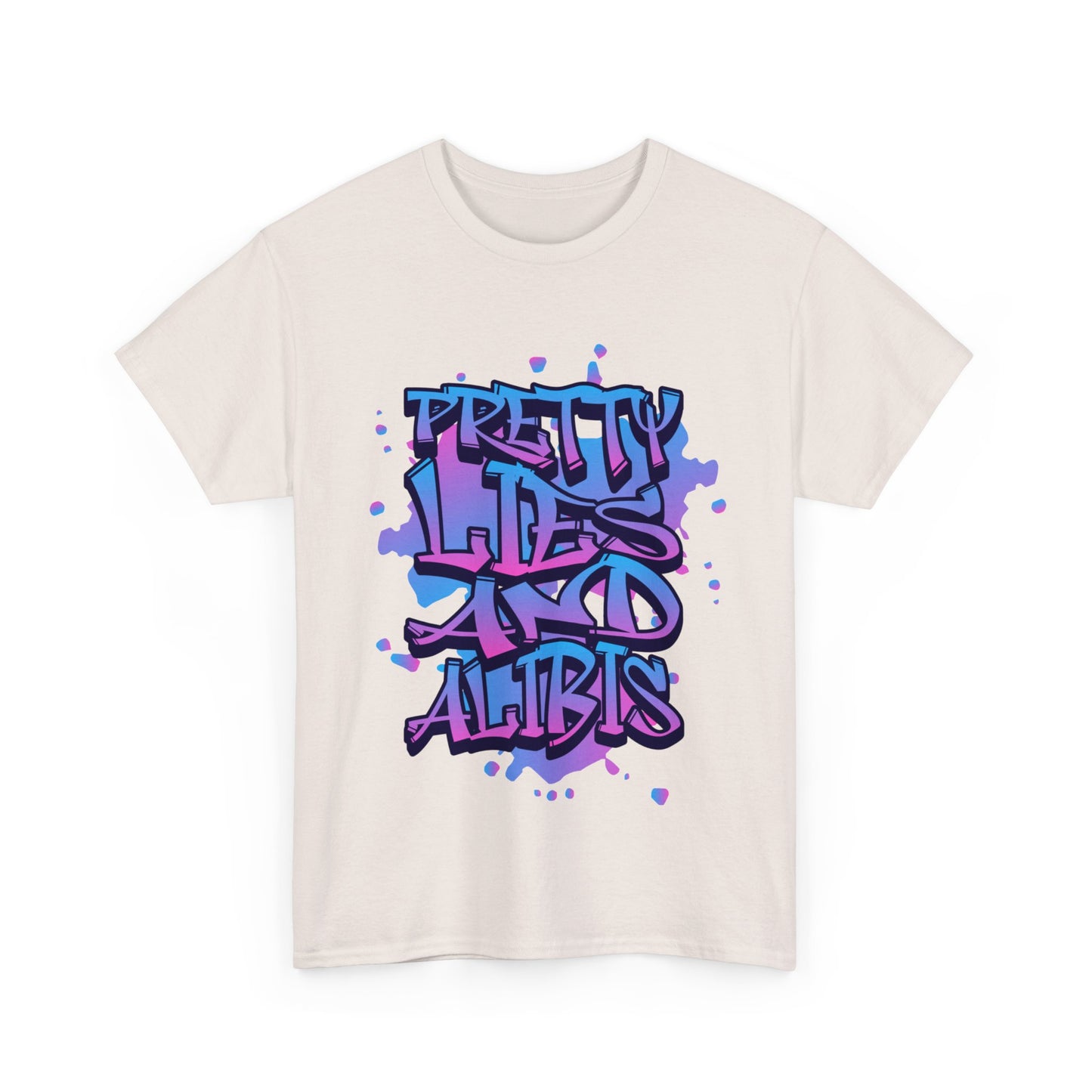 Pretty Lies Retro Unisex Heavy Cotton Tee