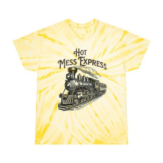 Hot Mess Express Tie-Dye Tee, Cyclone