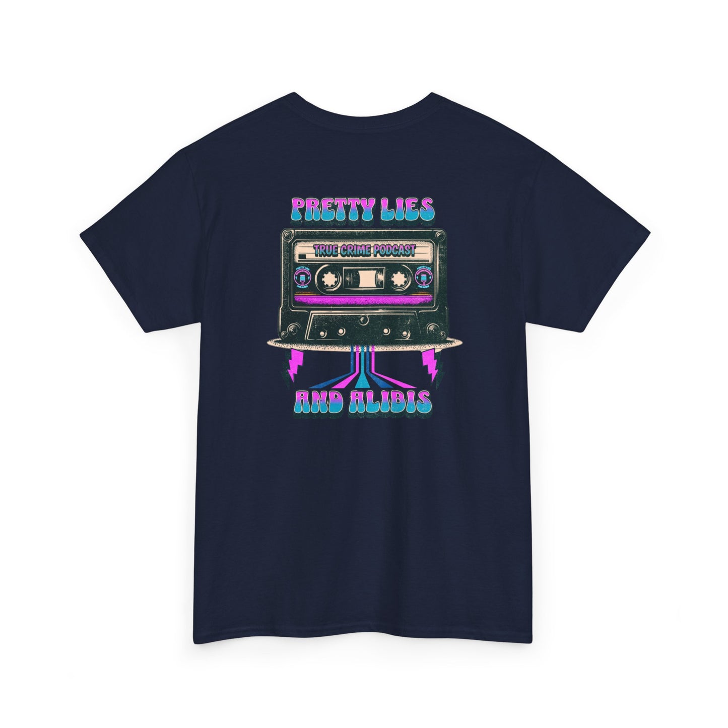 Retro Pretty Lies And Alibis Cassette Tape Shirt - NEW 2025