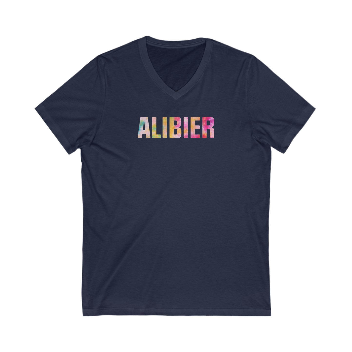 Alibier Unisex Jersey Short Sleeve V-Neck Tee