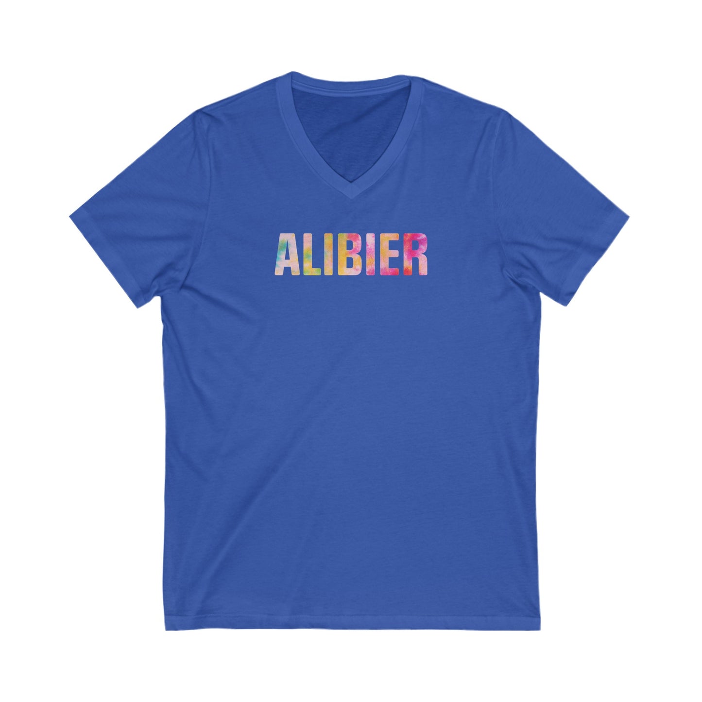 Alibier Unisex Jersey Short Sleeve V-Neck Tee