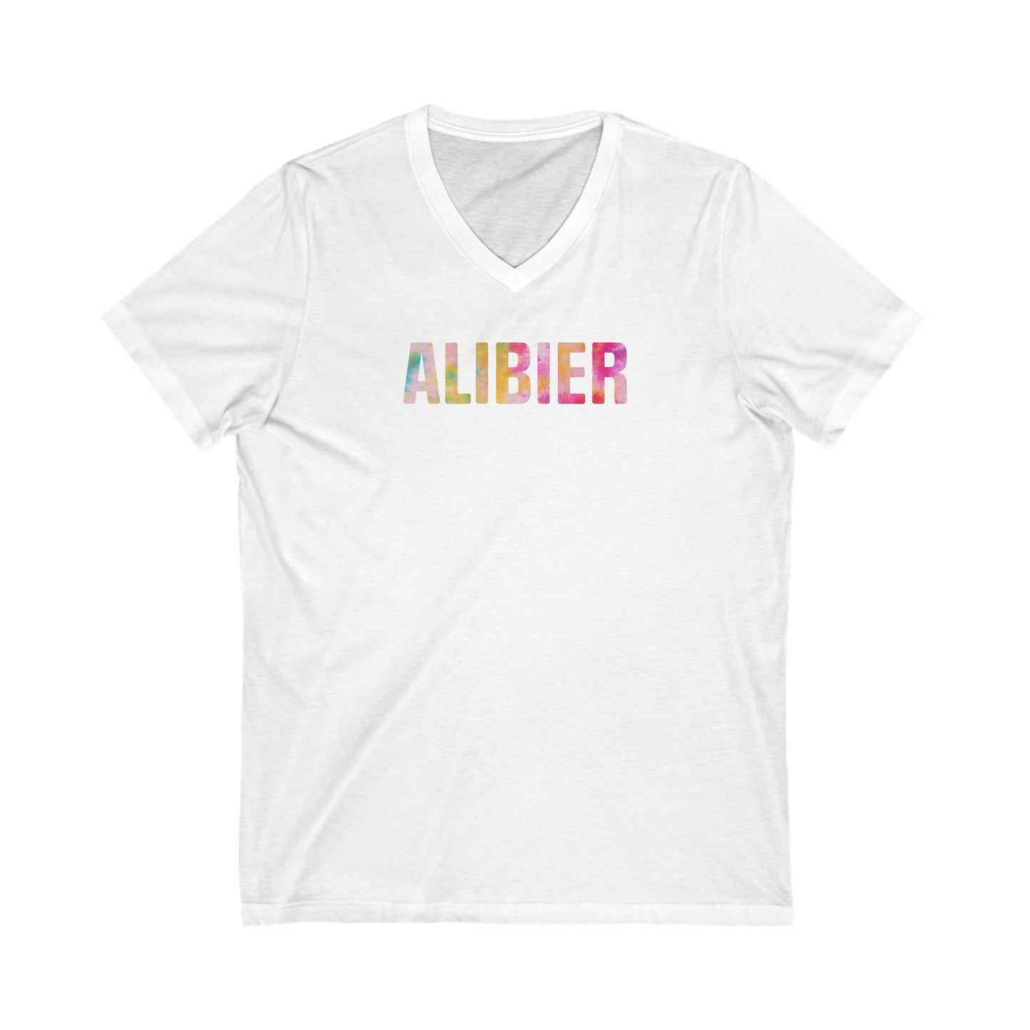 Alibier Unisex Jersey Short Sleeve V-Neck Tee