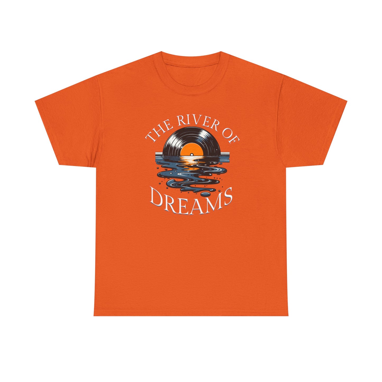 Unisex Heavy Cotton Lyrics Tee River of Dreams- New 2025
