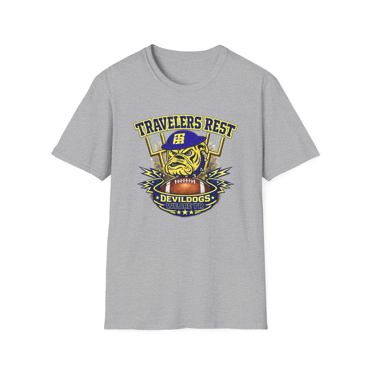 Travelers Rest Devildogs T-Shirt — TRhs Football Tee