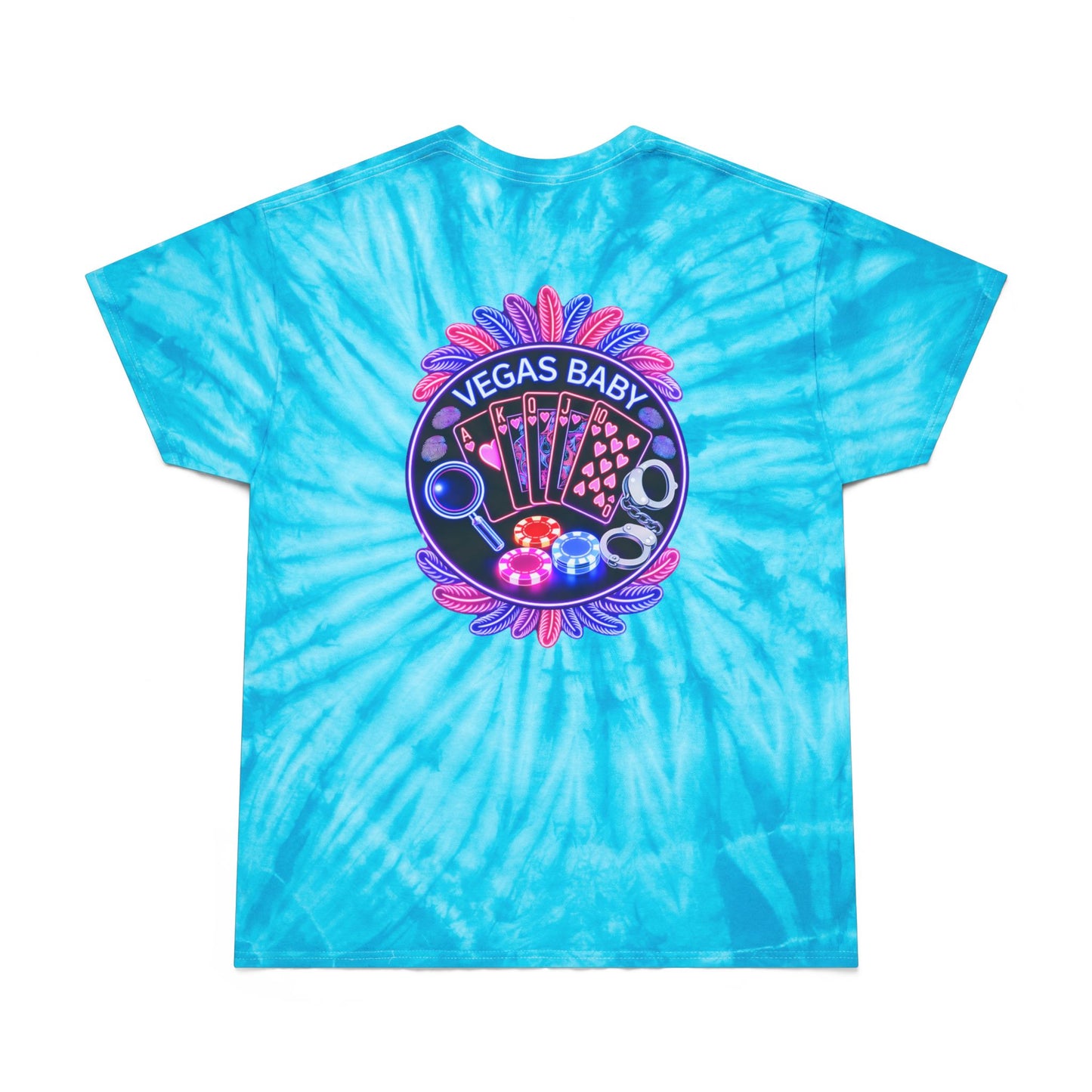 Tie-Dye Tee — "Vegas Baby" Crime Con 26'
