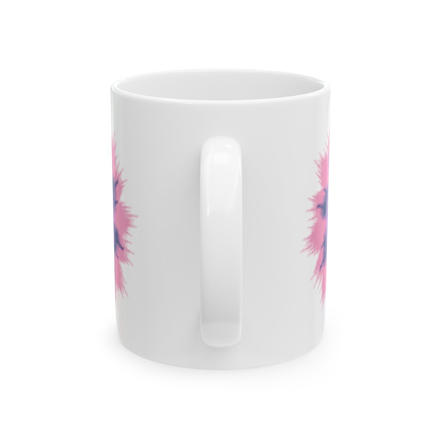 Faded Tie Dye Ceramic Mug, 11oz