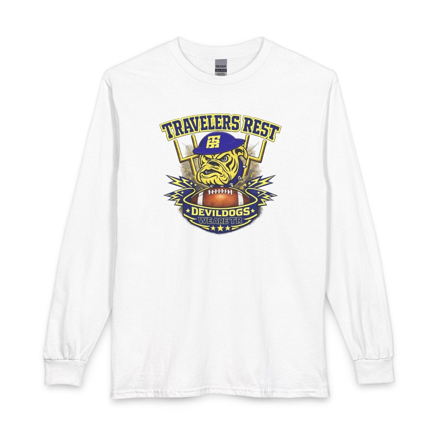 Travelers Rest Devildogs Football Long Sleeve Shirt TRHS