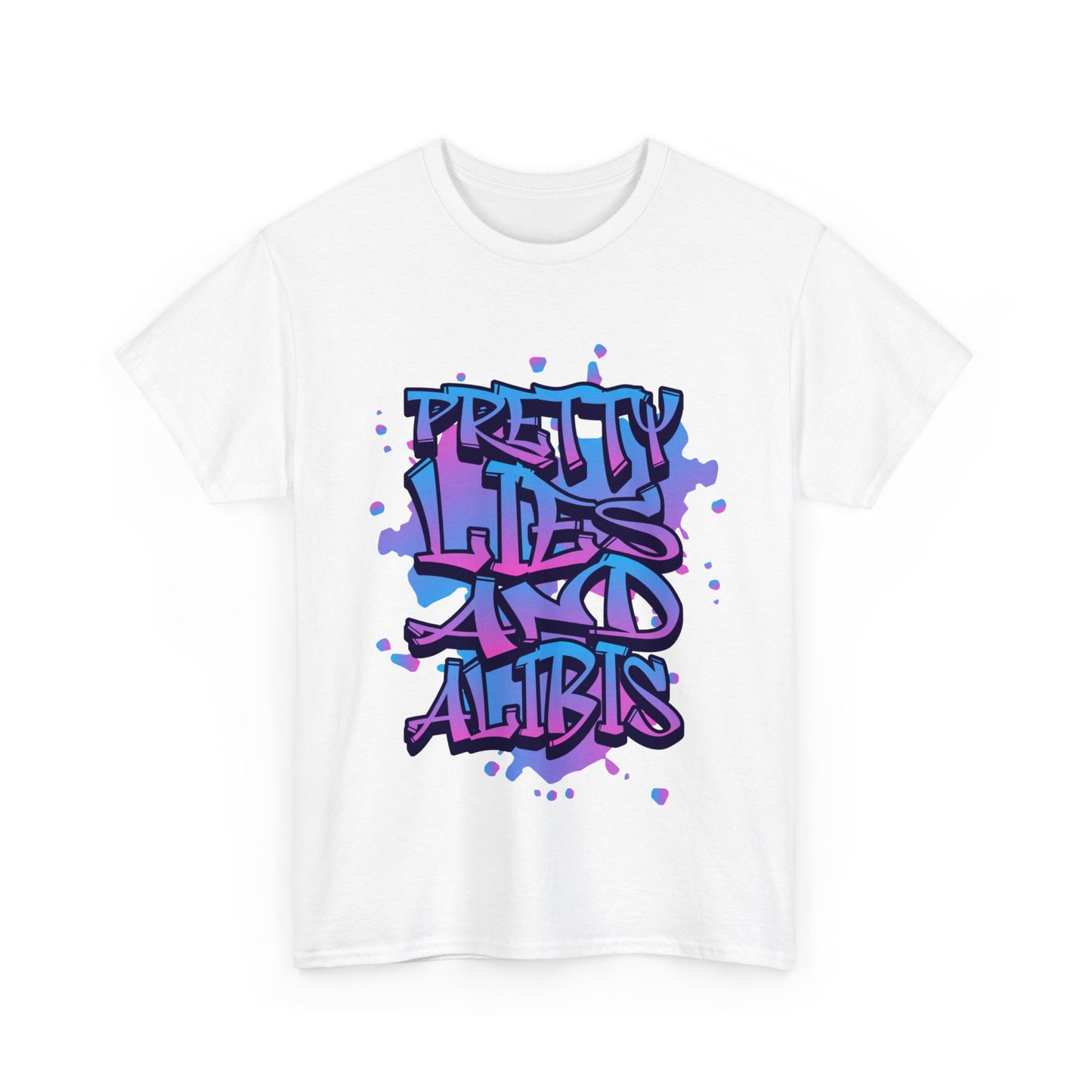 Pretty Lies Retro Unisex Heavy Cotton Tee