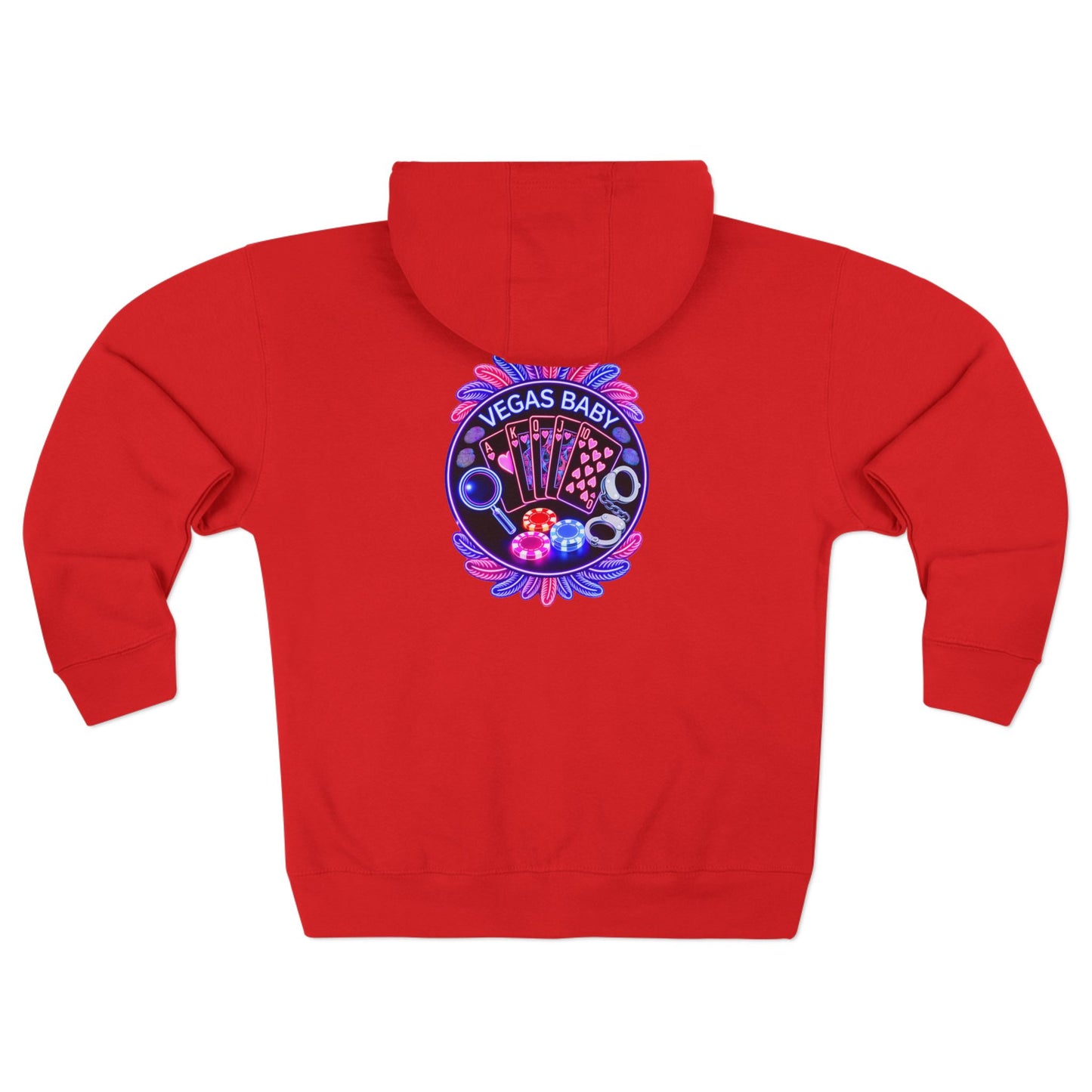 Vegas Baby Zip Hoodie — Crime Con 26'