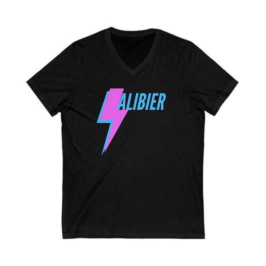 Alibier Unisex Jersey Short Sleeve V-Neck Tee