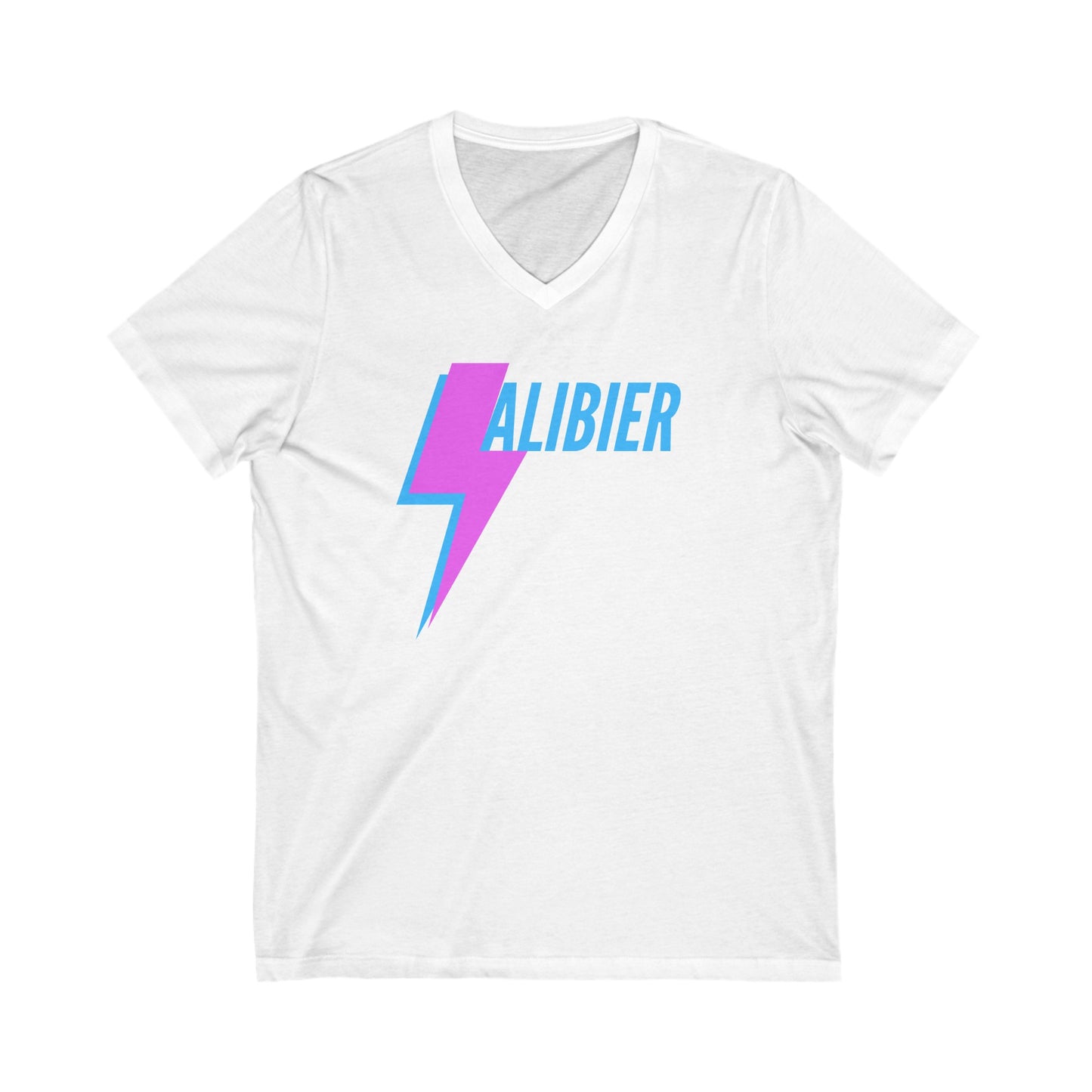 Alibier Unisex Jersey Short Sleeve V-Neck Tee