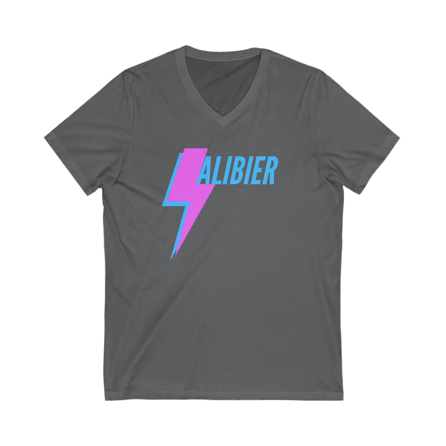 Alibier Unisex Jersey Short Sleeve V-Neck Tee