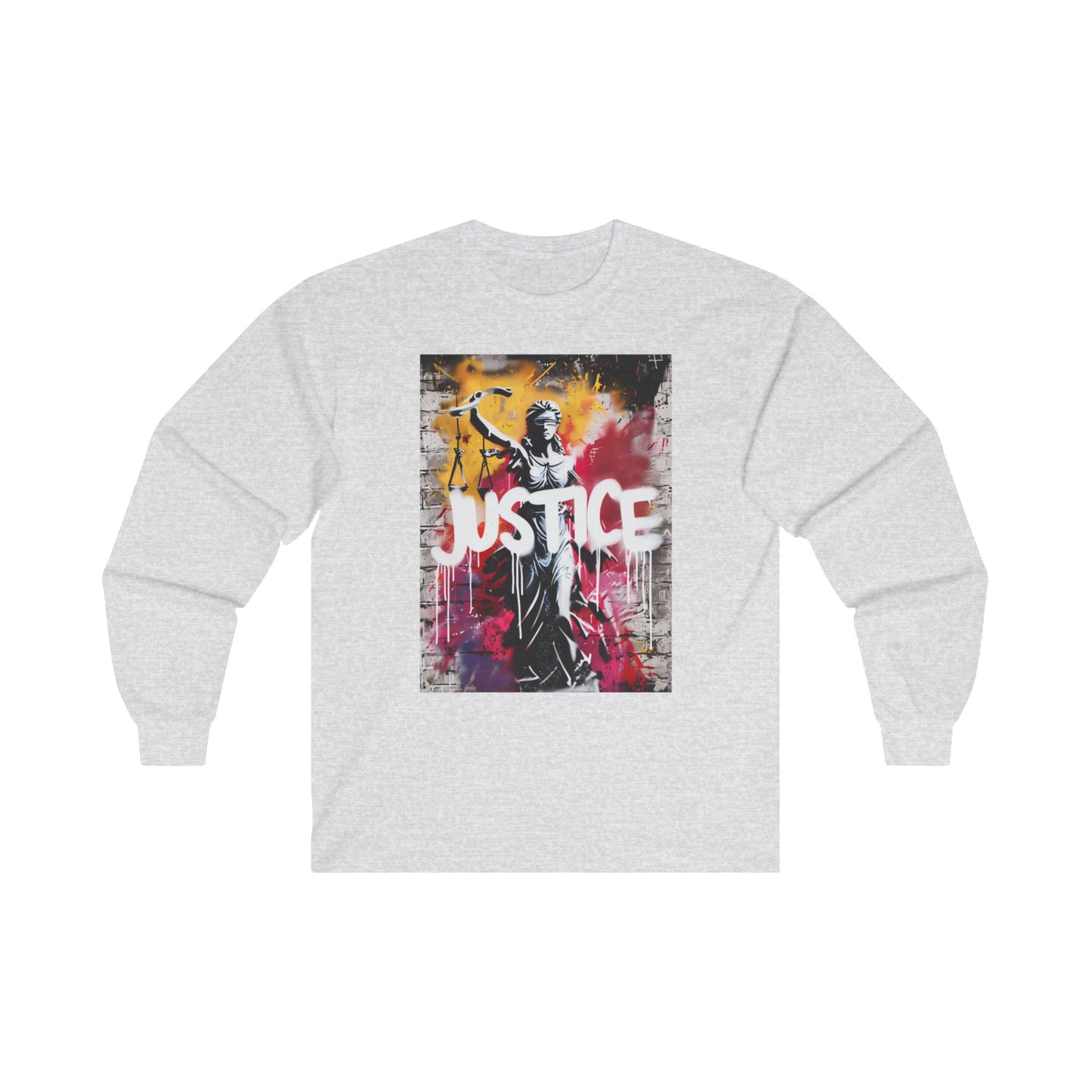 NEW~ Justice Graphic Long Sleeve Tee – Unisex