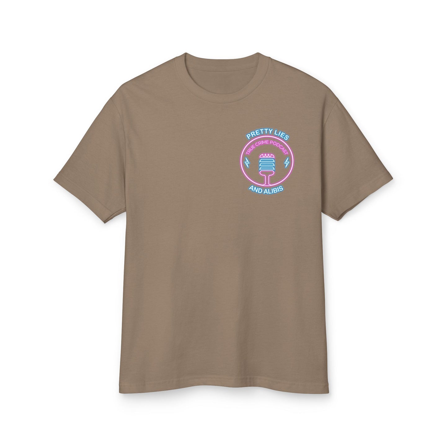 Retro Casino Poker Tee — "Stack Chips Not Charges" Crime Con' 26