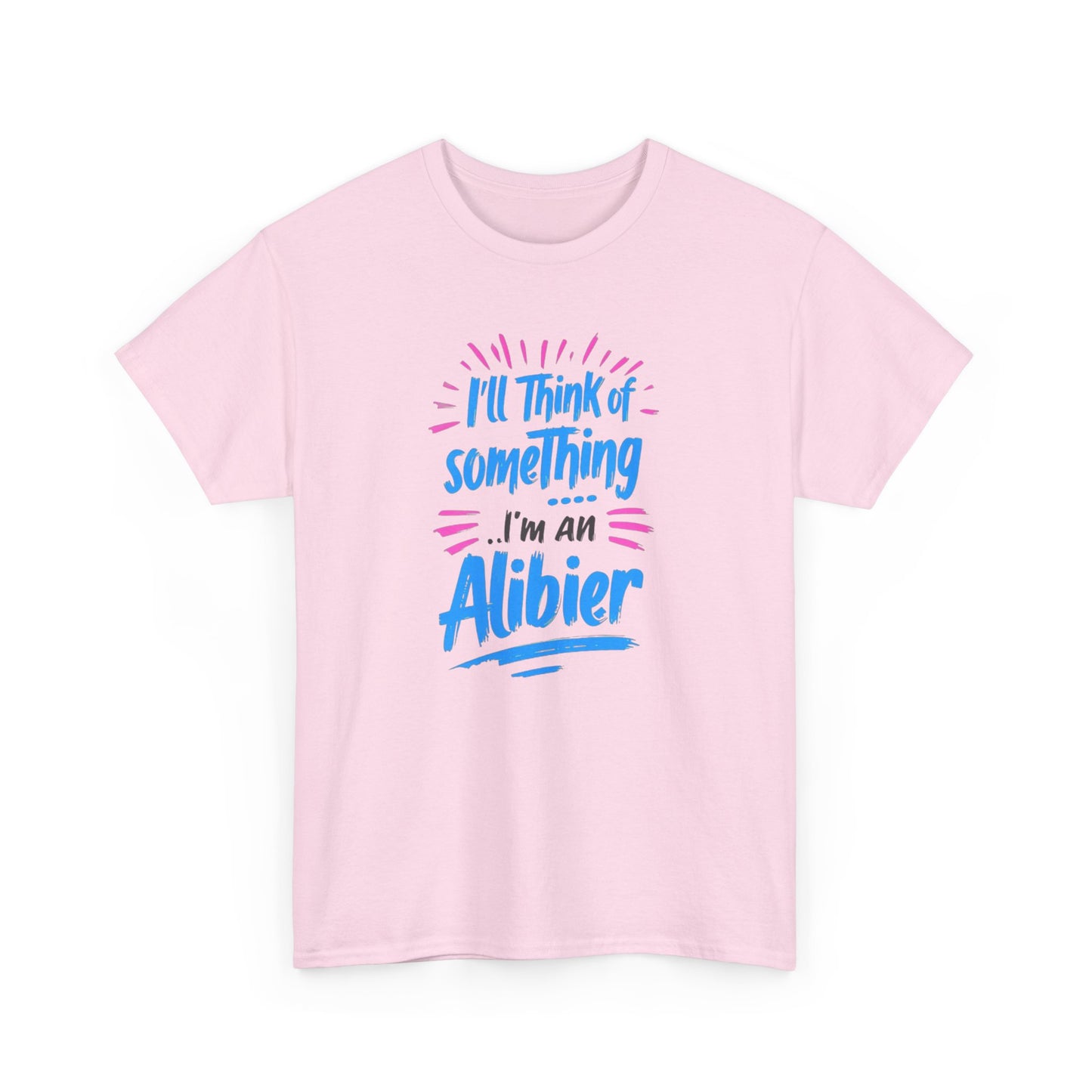 NEW!  Unisex Heavy Cotton Tee - 'I'll Think of Something' - Perfect Gift for Creative Minds