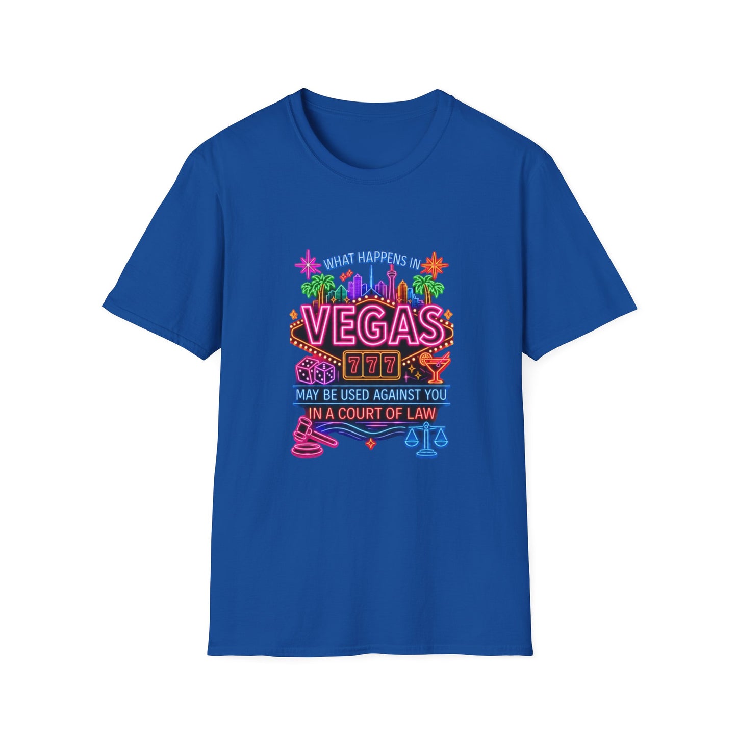 "What Happens in Vegas" Graphic Tee (No Logo)