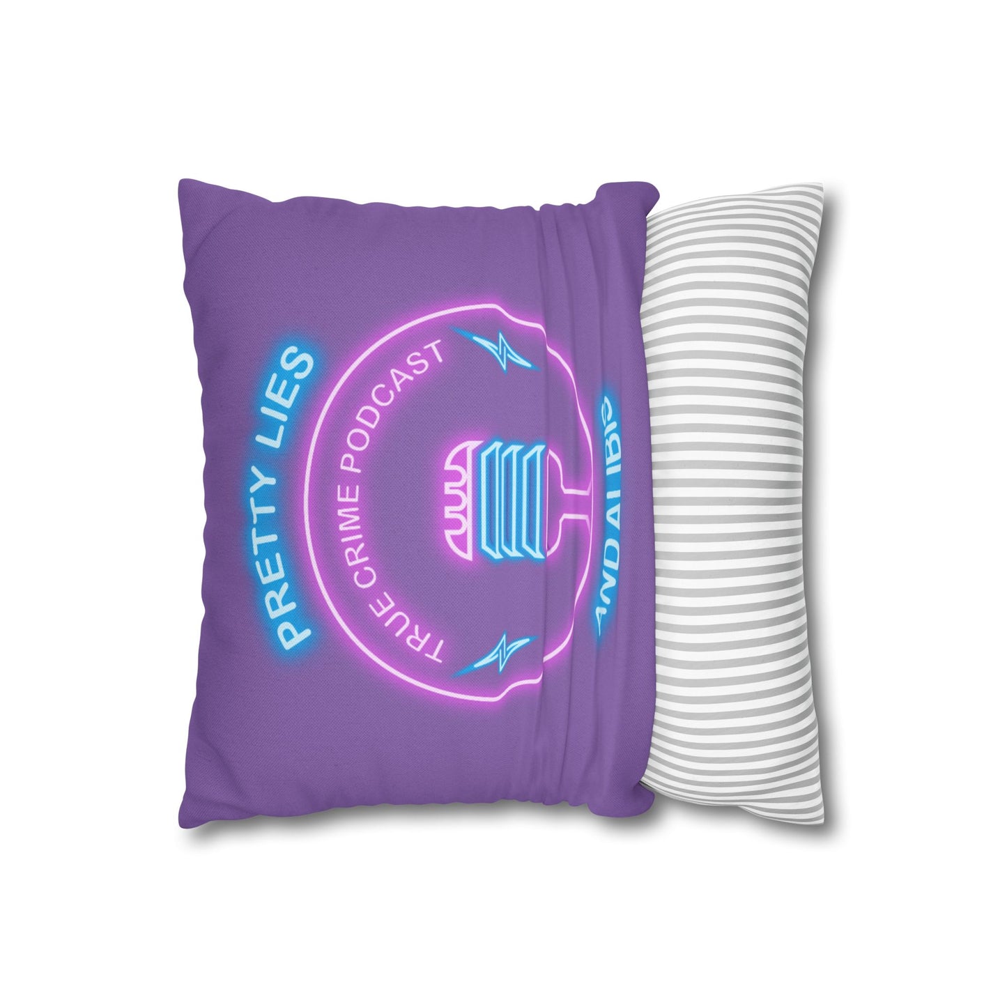 New! Alibier Inspirational Square Pillowcase - Vibrant Purple Decor for Home & Gifts