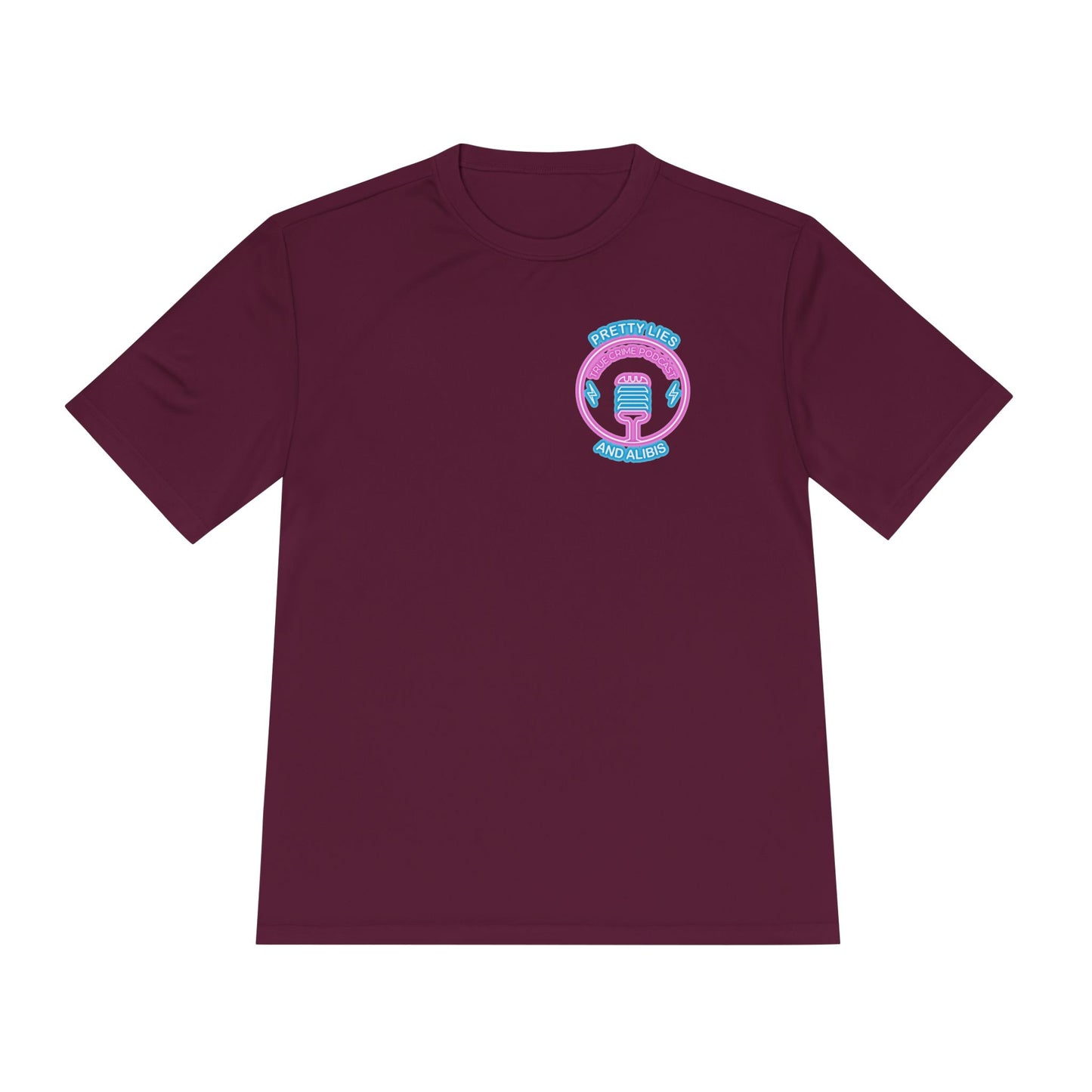 Moisture-Wicking Tee — "Stack Chips Not Charges" Crime Con 26'