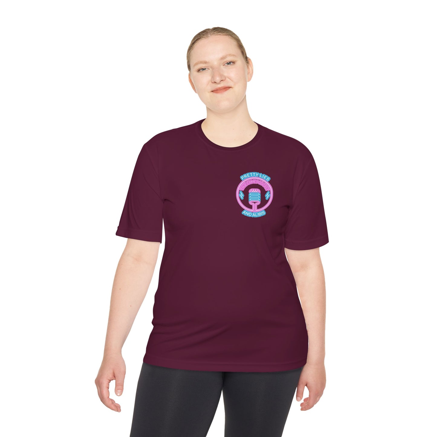 Moisture-Wicking Tee — "Stack Chips Not Charges" Crime Con 26'