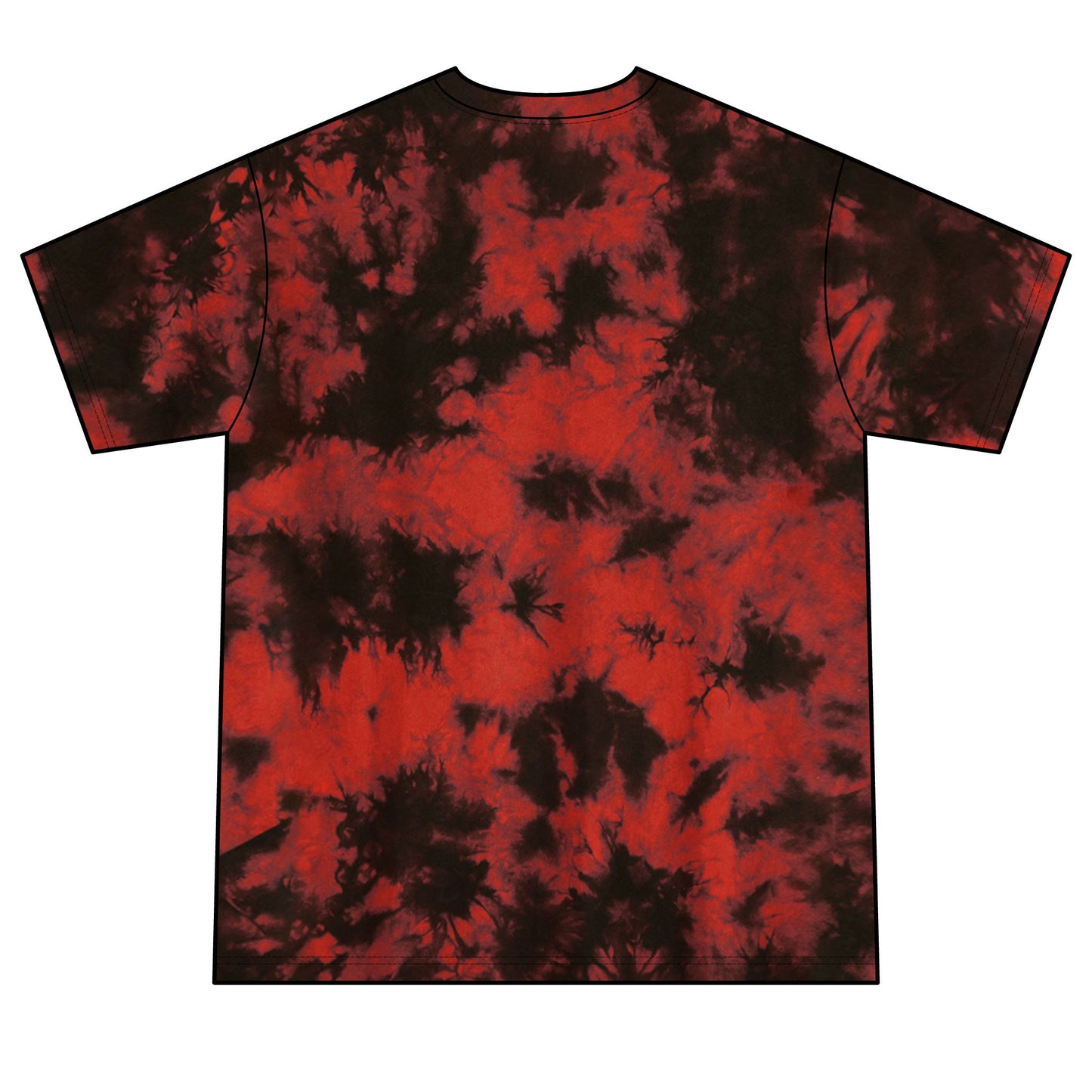 Lyrics Desert Highway Tie-Dye Tee — "On a Dark Desert Highway" Graphic Shirt
