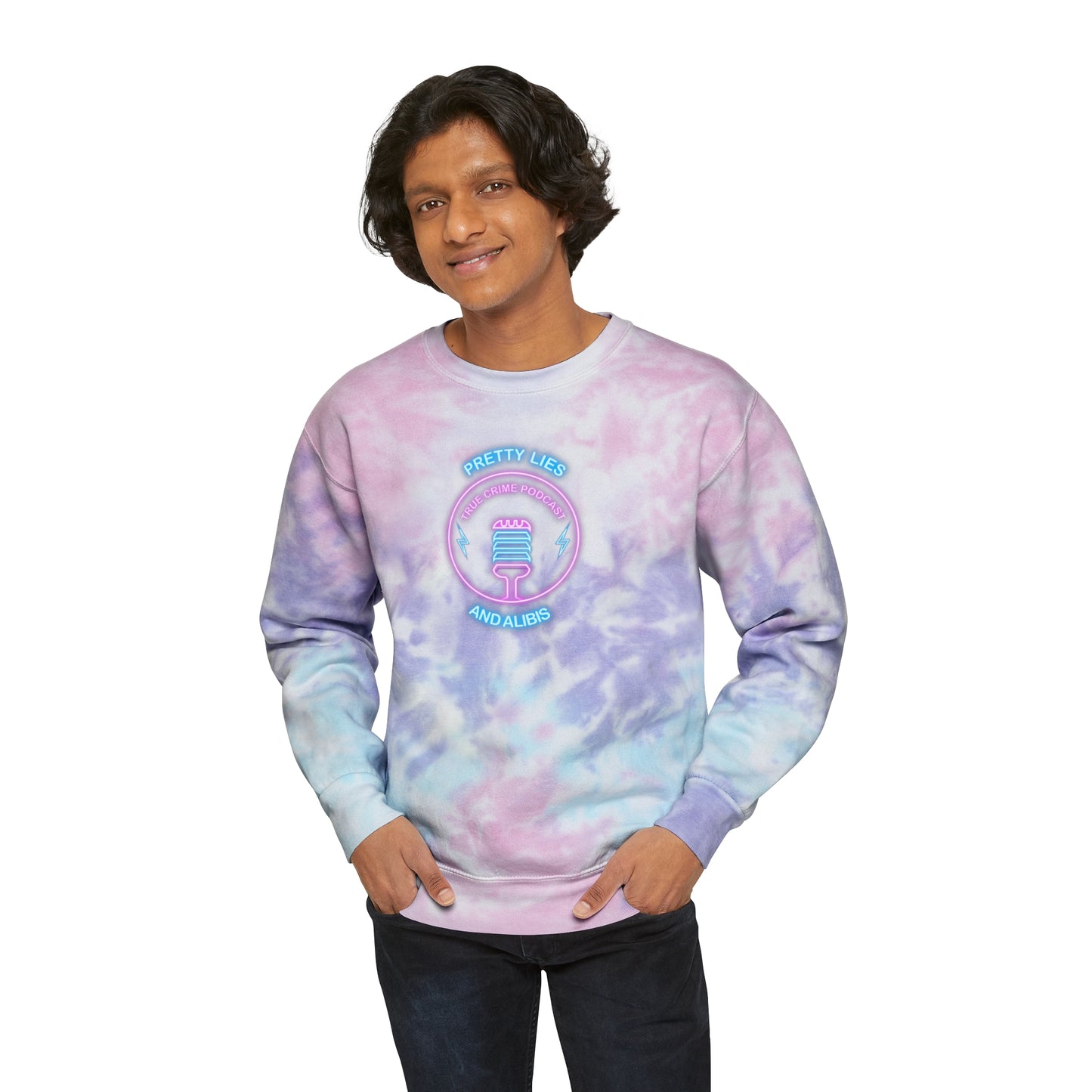 Logo Unisex Tie-Dye Sweatshirt