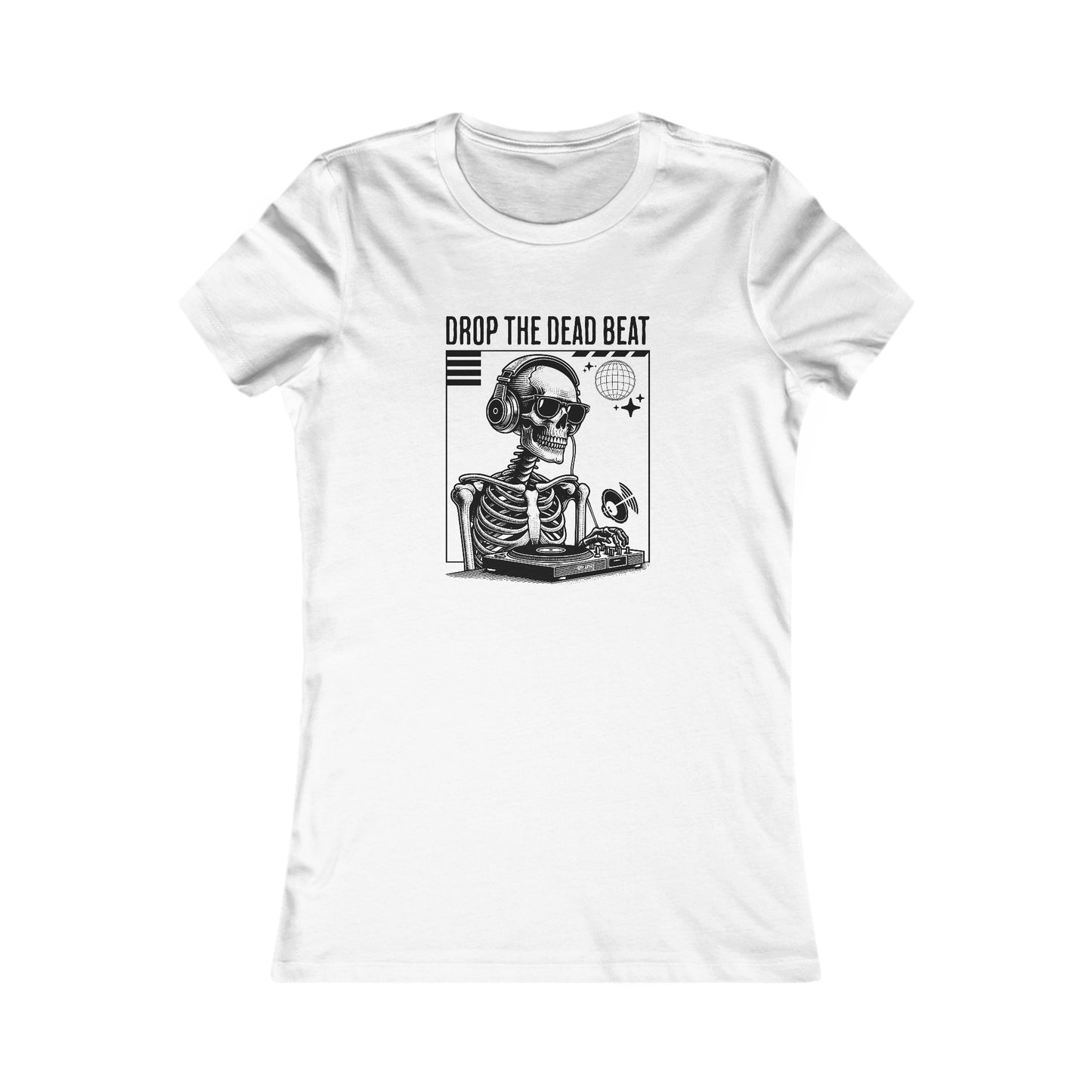 Halloween Drop The Dead Beat Women's Favorite Tee