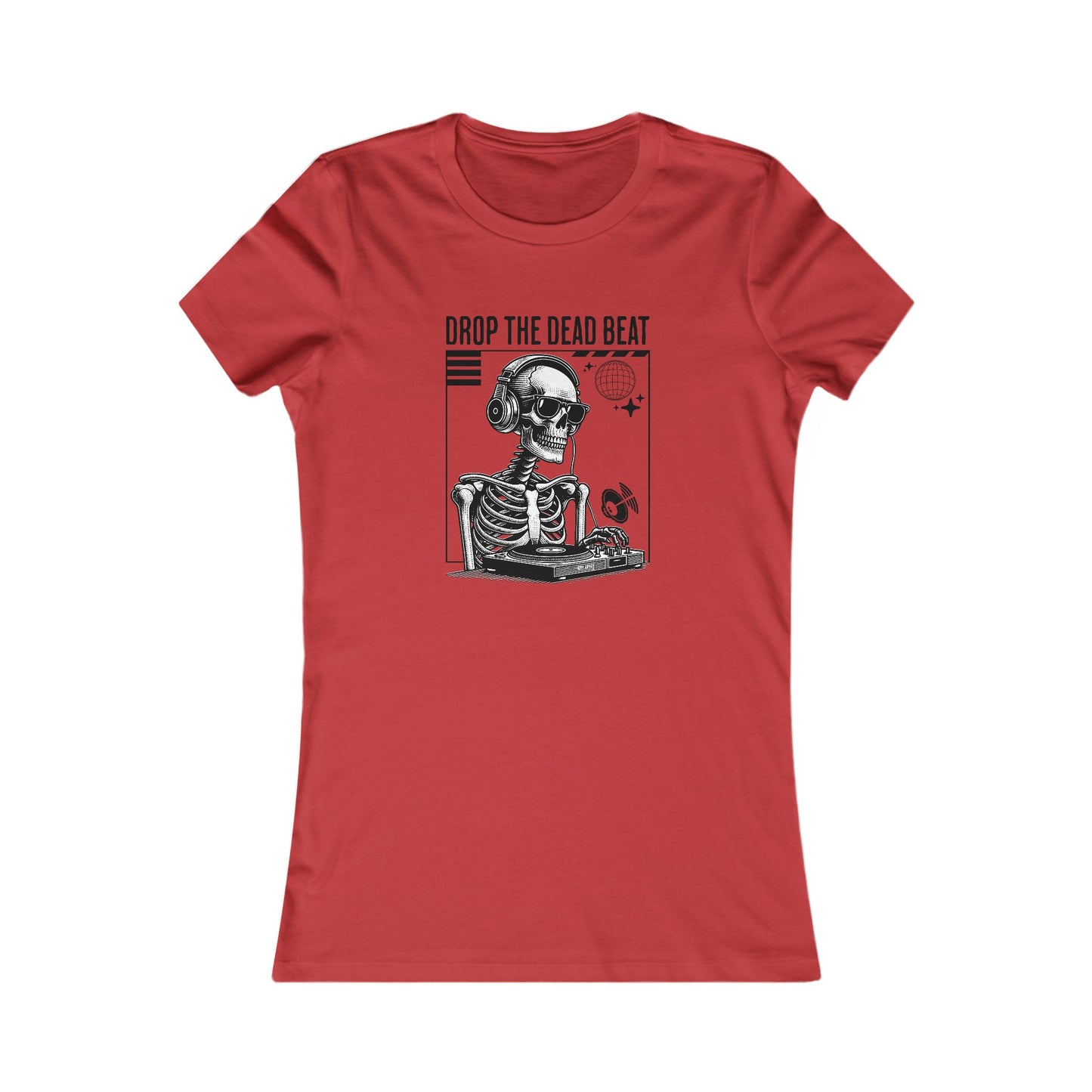 Halloween Drop The Dead Beat Women's Favorite Tee