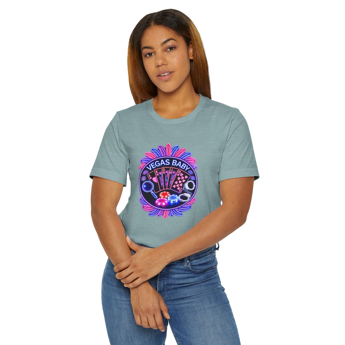 Vegas Baby T-Shirt — No Logo Crime Con 26'