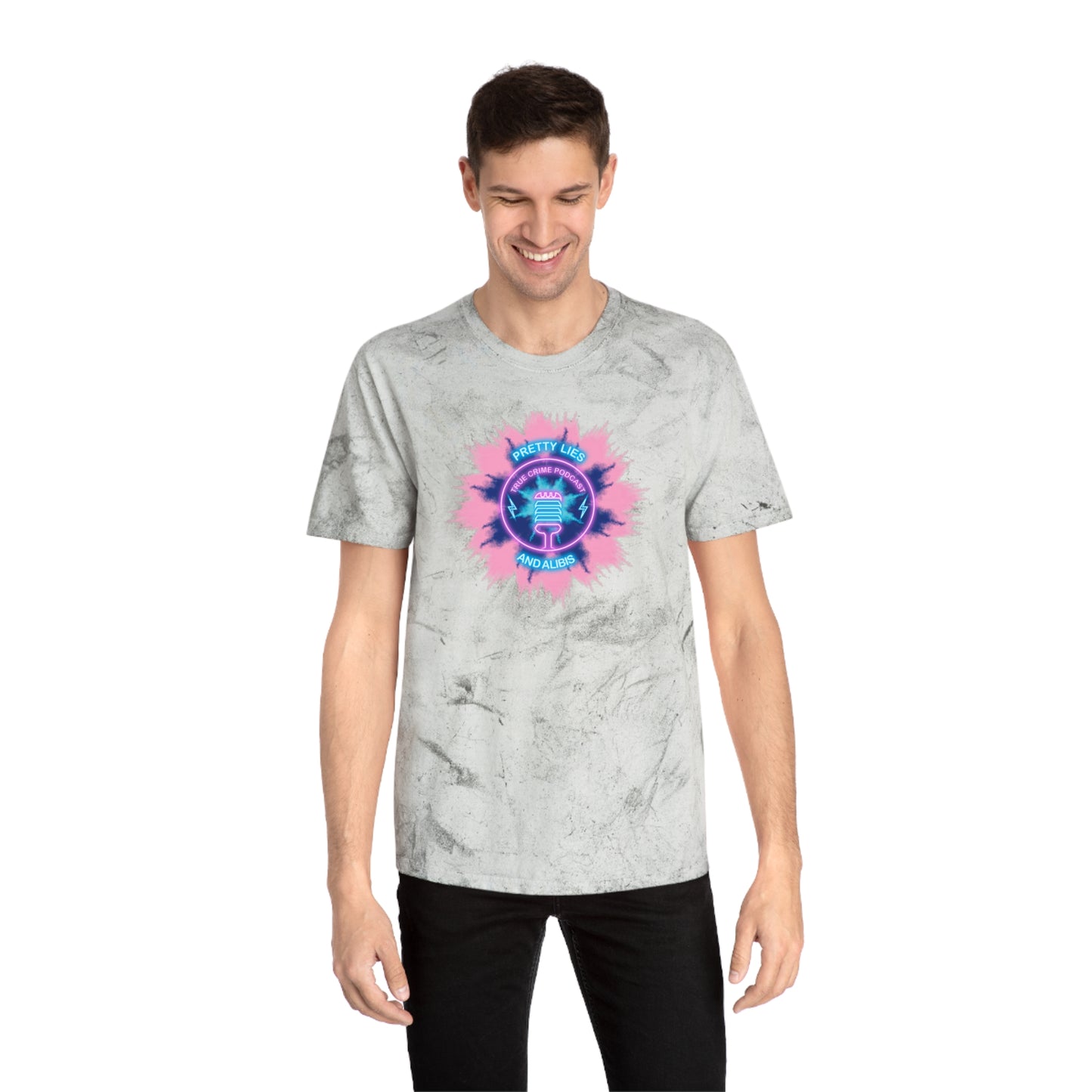 Faded Tie Dye Unisex Color Blast T-Shirt