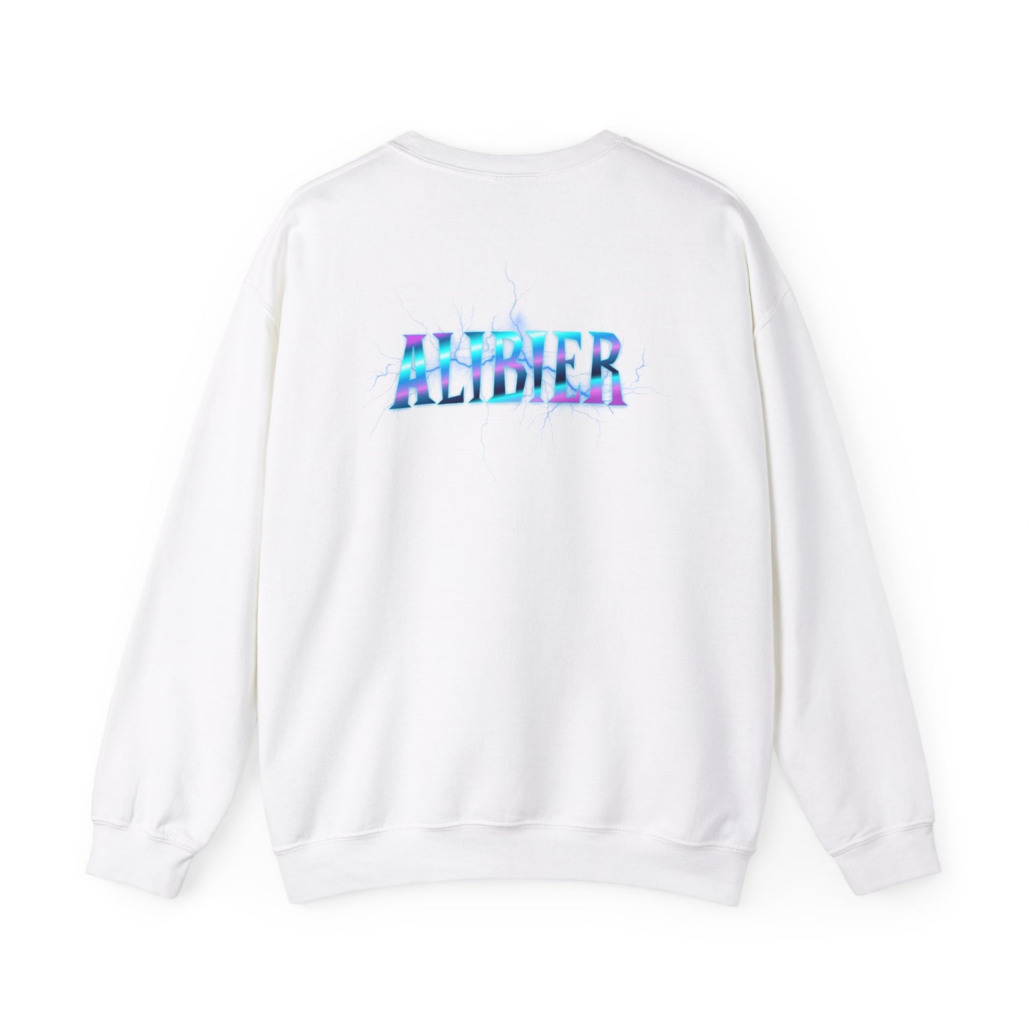 Alibier Vibrant Unisex Crewneck Sweatshirt - 'Creative Vibes' Design