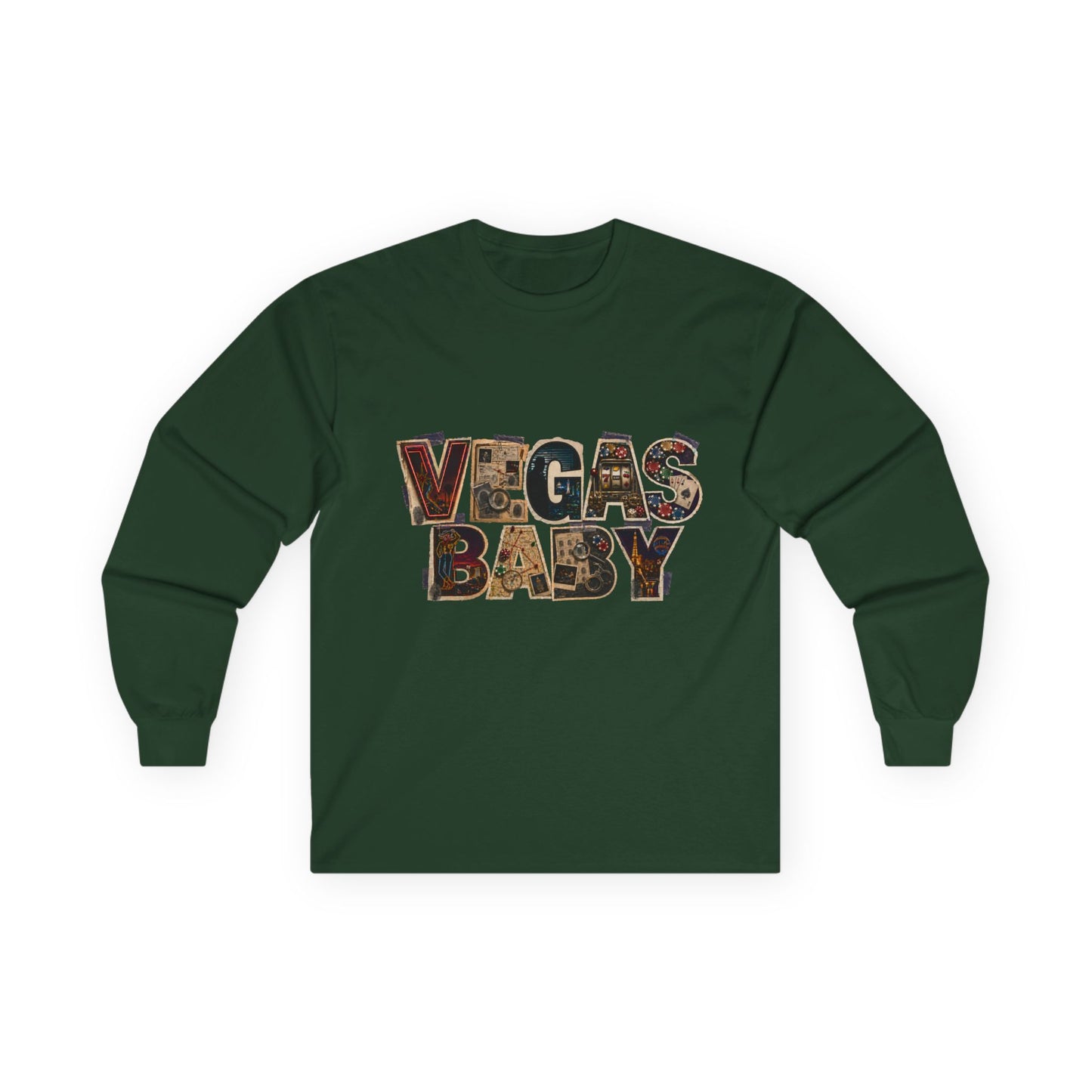 Ransom Vegas Baby Long Sleeve Tee - Crime Con 26' (No logo)