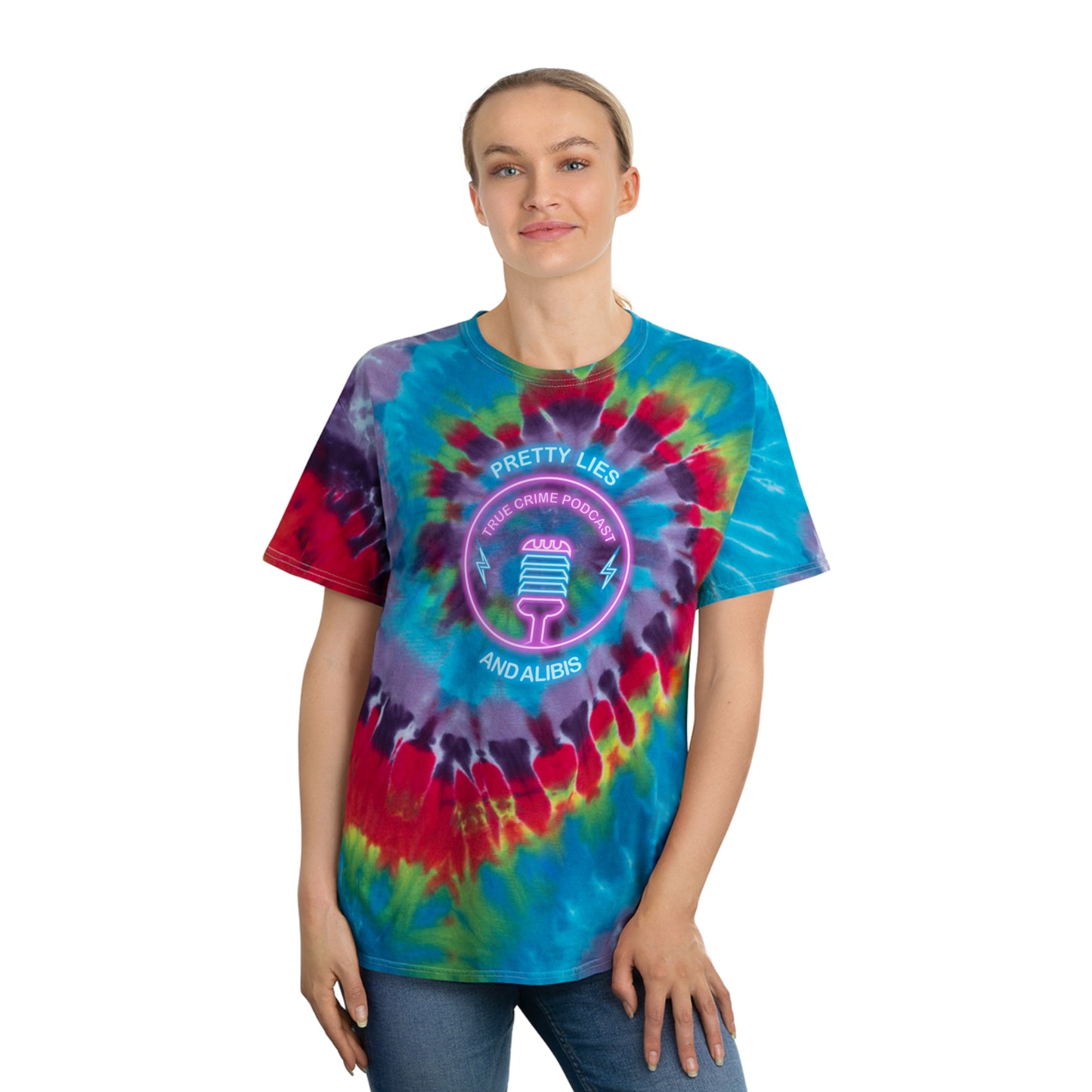 Logo Tie-Dye Tee, Spiral