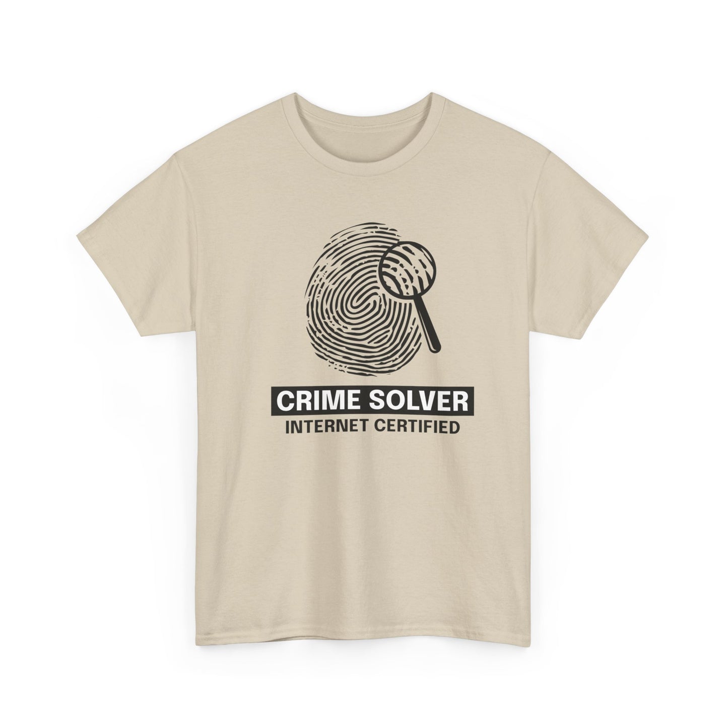 Crime Solver Unisex Heavy Cotton Tee