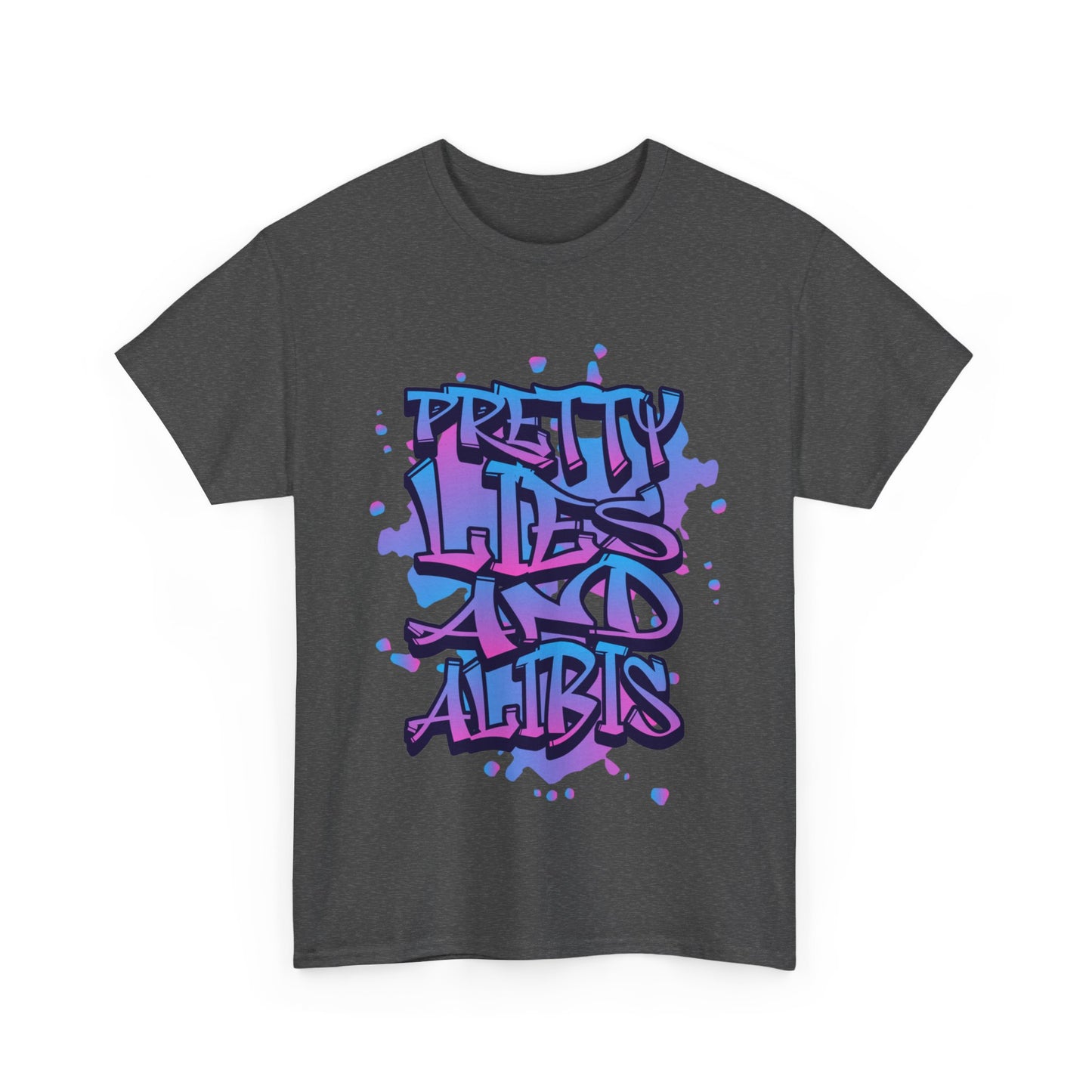 Pretty Lies Retro Unisex Heavy Cotton Tee