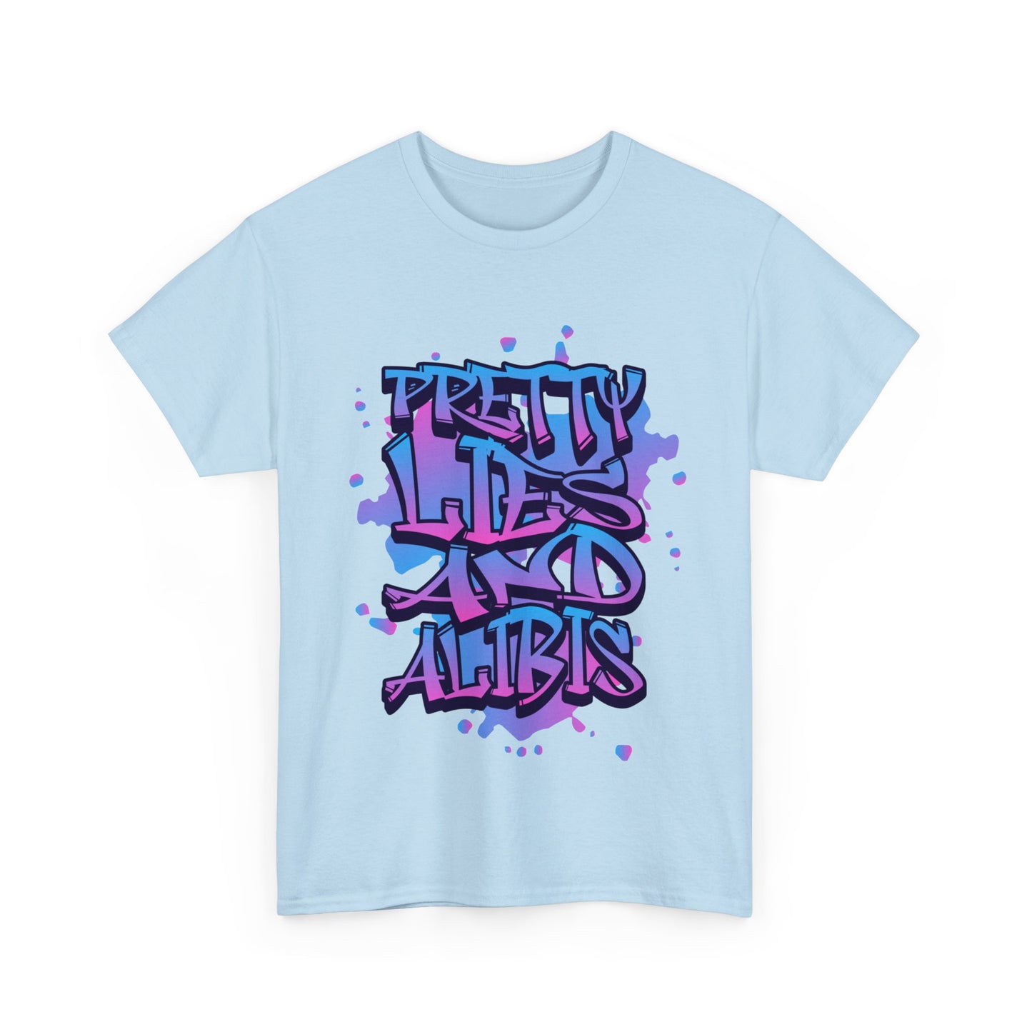 Pretty Lies Retro Unisex Heavy Cotton Tee