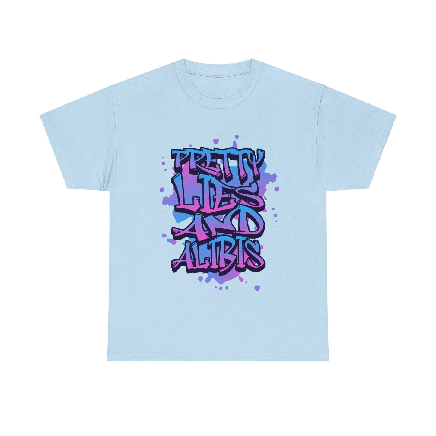 Pretty Lies Retro Unisex Heavy Cotton Tee