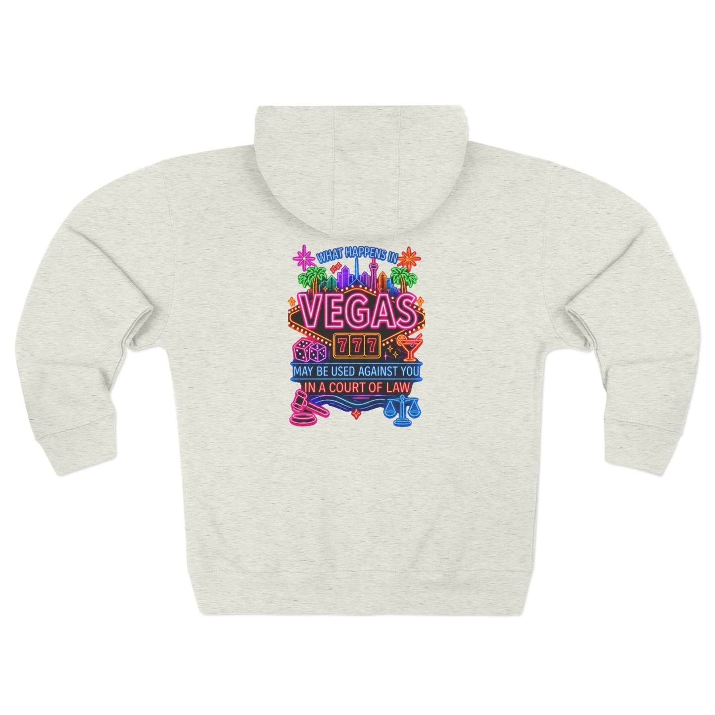 Las Vegas Neon "What Happens In Vegas" Crime Con 26' (Design 2) Hoodie