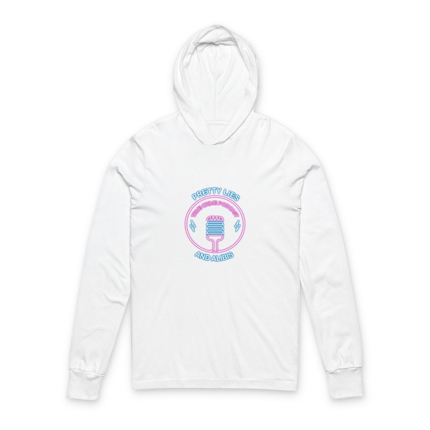 Vegas Baby Hooded Long Sleeve Tee — Crime Con 26'