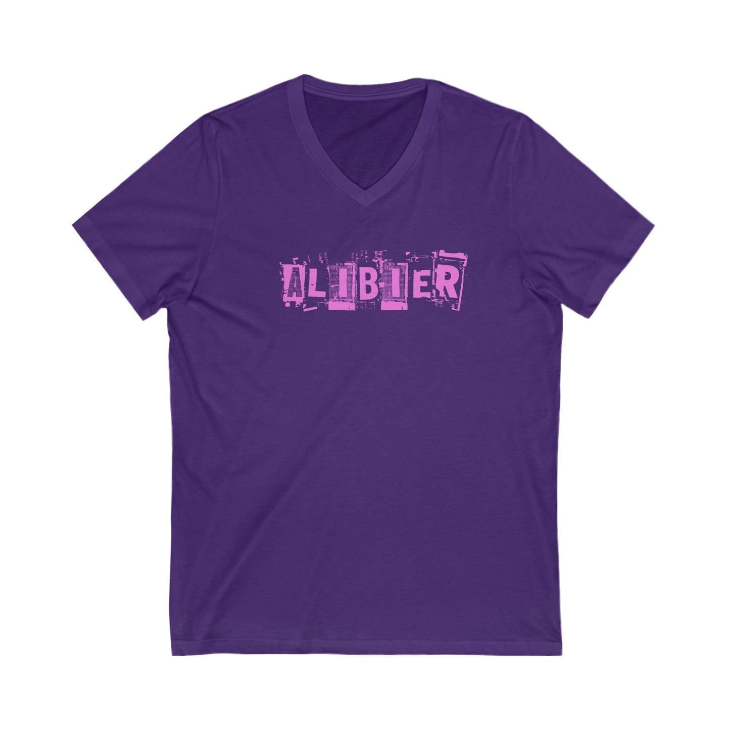 Alibier Unisex Jersey Short Sleeve V-Neck Tee