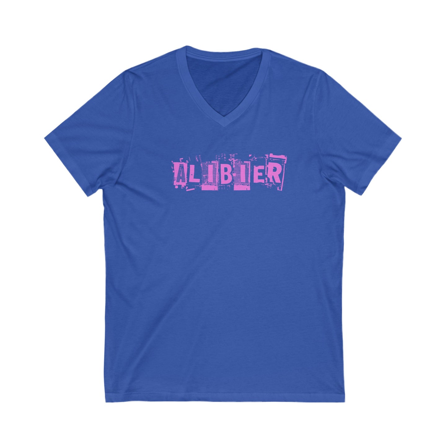 Alibier Unisex Jersey Short Sleeve V-Neck Tee