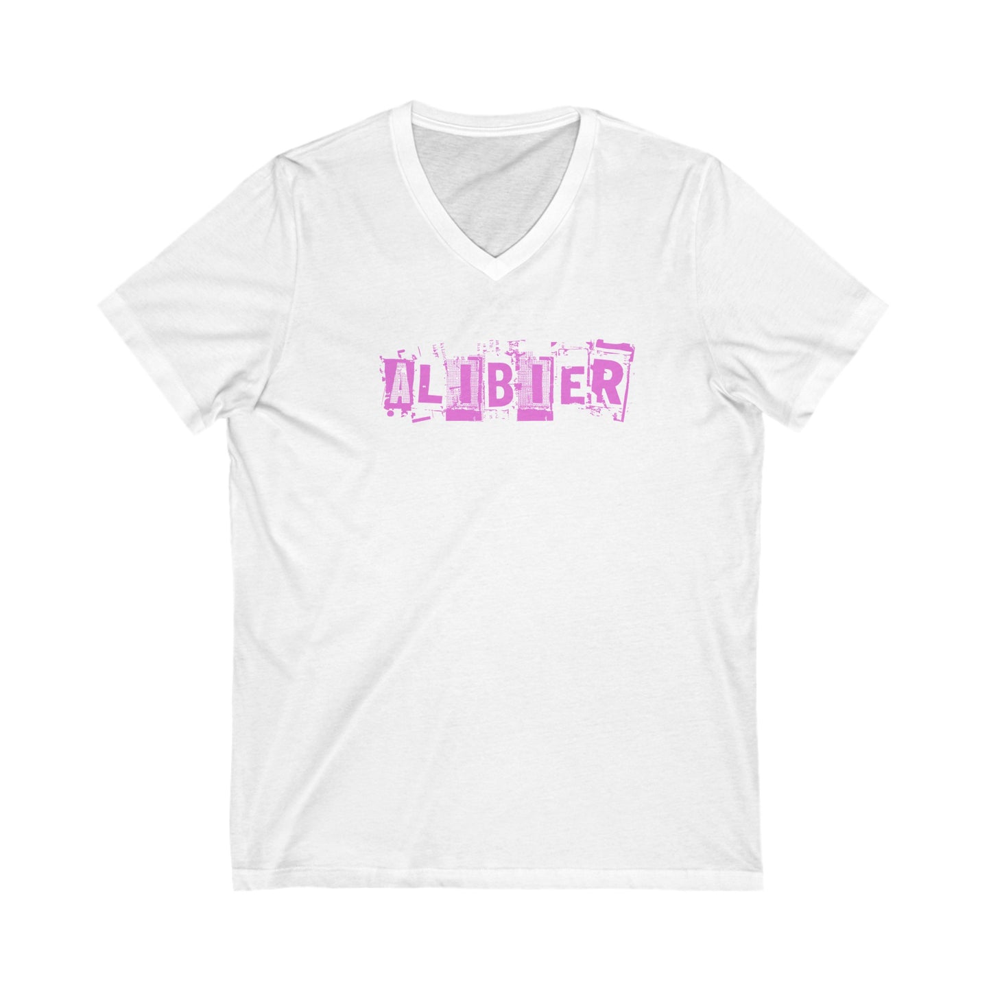 Alibier Unisex Jersey Short Sleeve V-Neck Tee