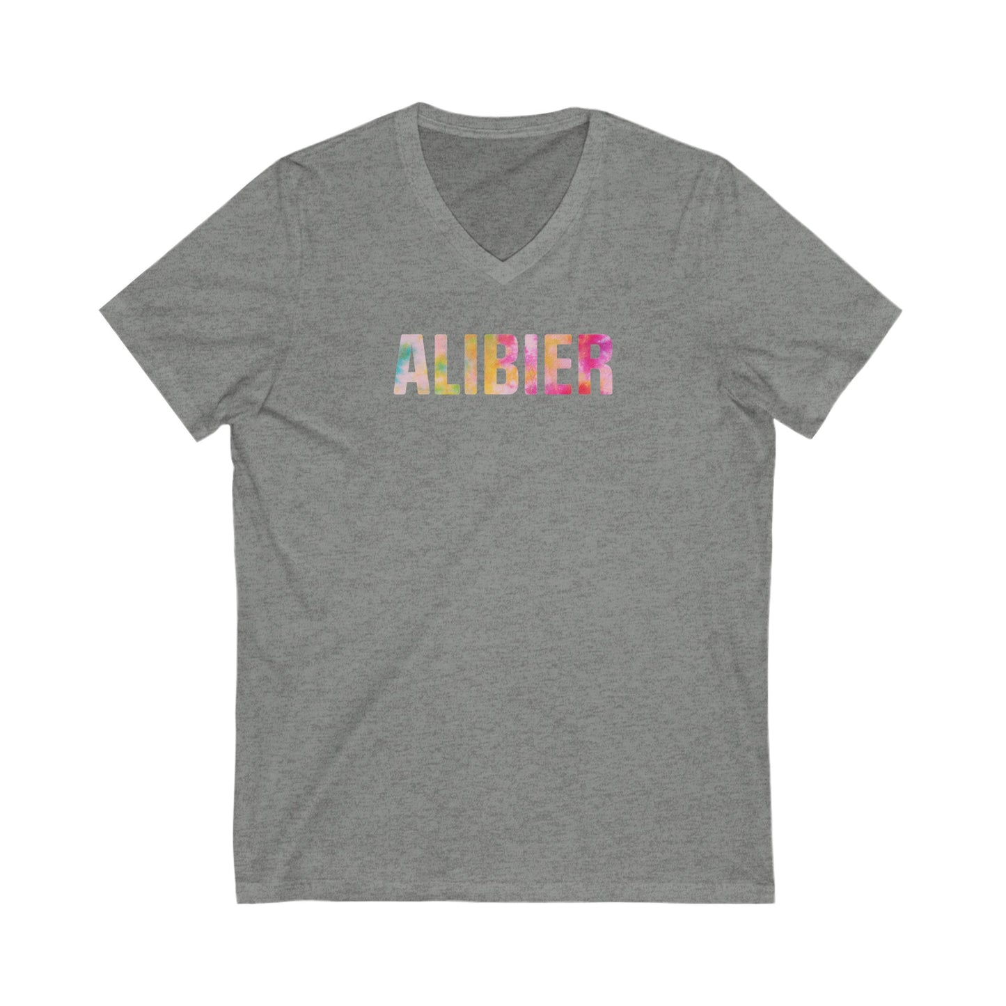 Alibier Unisex Jersey Short Sleeve V-Neck Tee