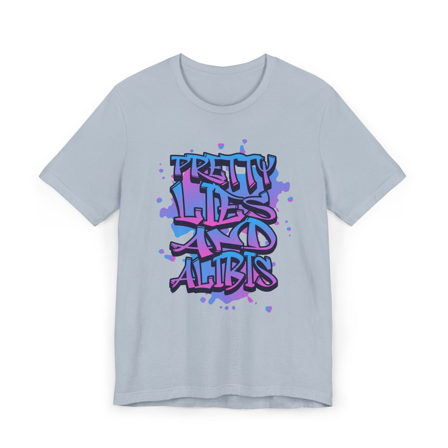 Pretty Lies Retro Unisex Jersey T-Shirt