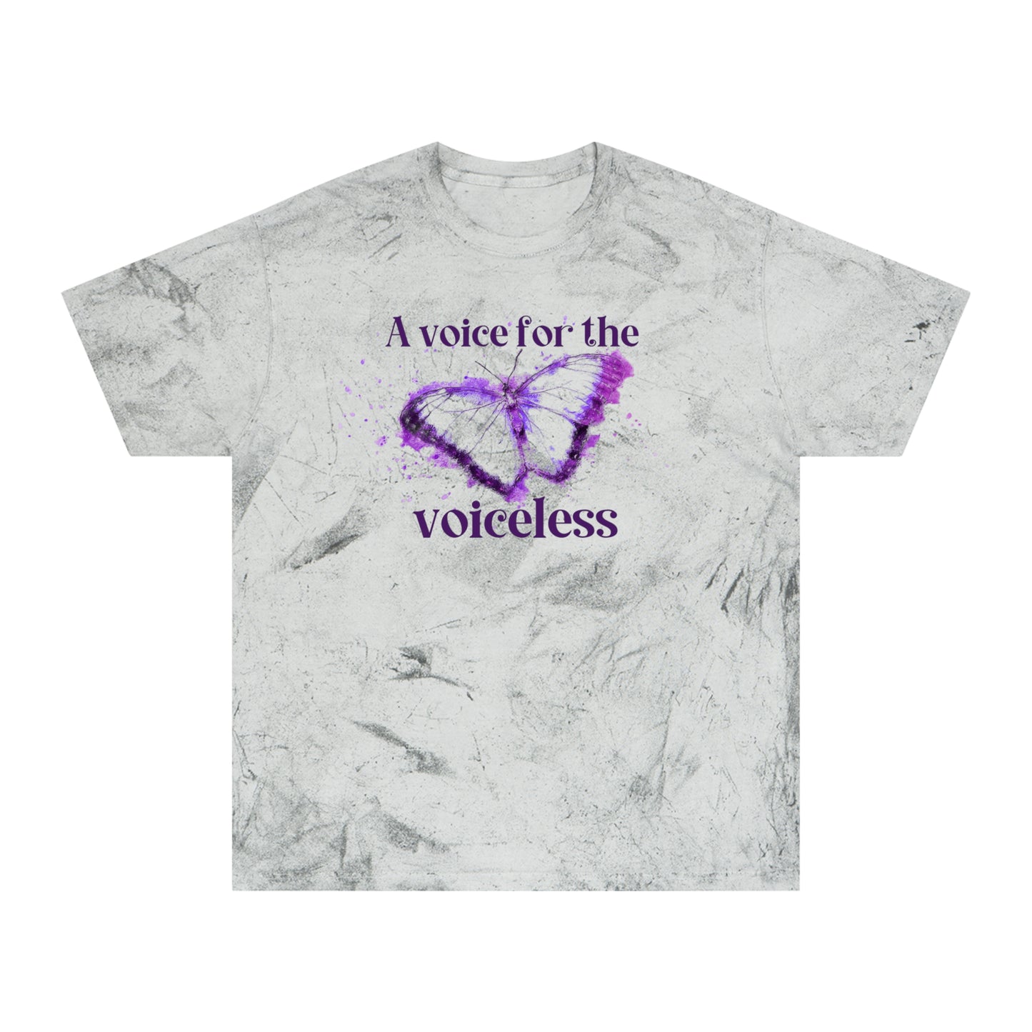 Voice For The Voiceless Unisex Color Blast T-Shirt