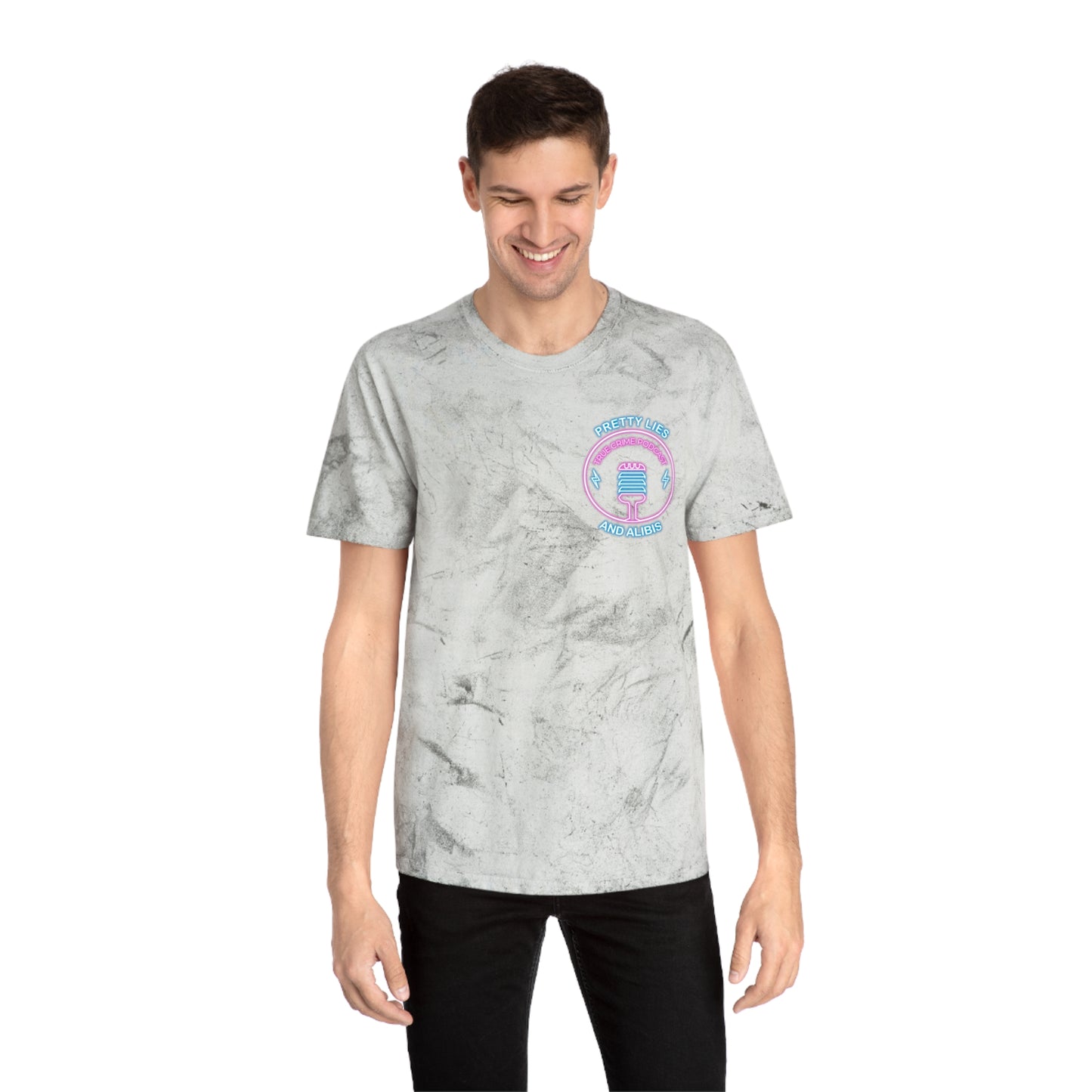 Tie-Dye T-Shirt — "Stack Chips Not Charges" Crime Con 26'