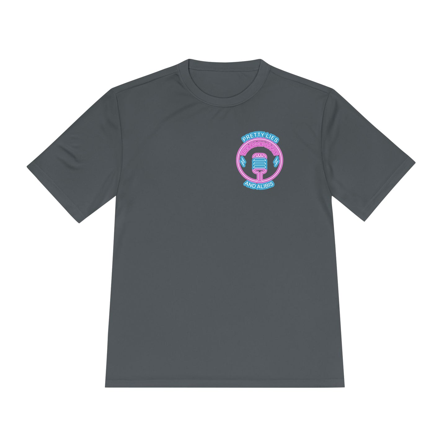 Moisture-Wicking Tee — "Stack Chips Not Charges" Crime Con 26'
